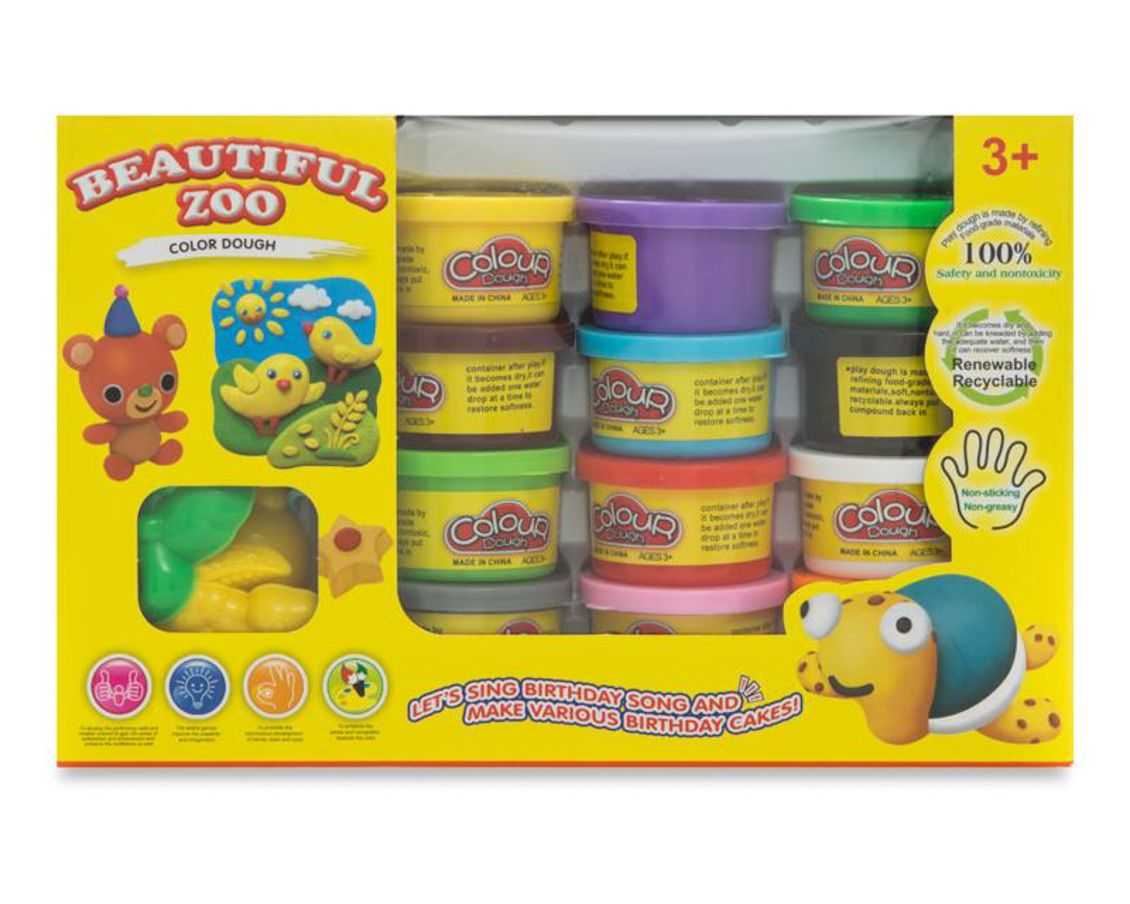 Foto 1 | Foto 1 | Set de Plastilinas Beautiful Zoo