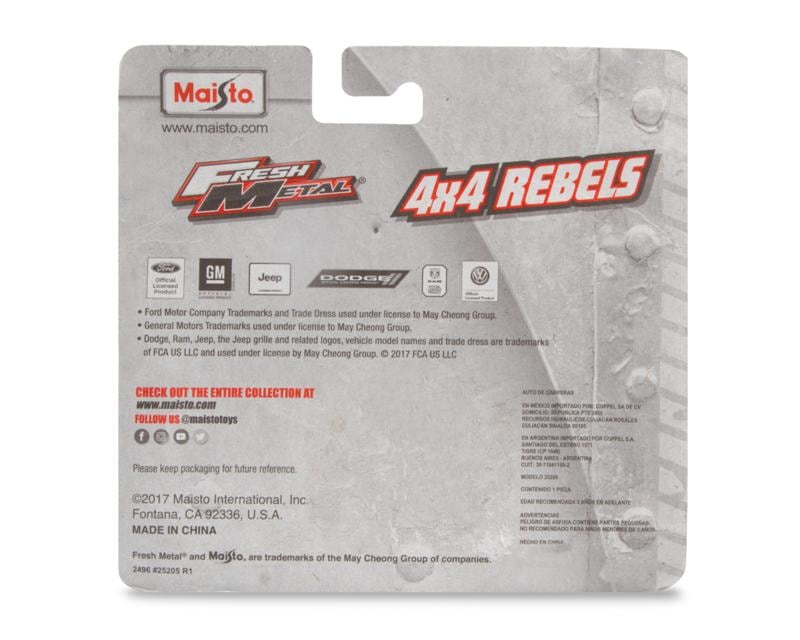 Foto 3 pulgar | Foto 2 | Vehículo Maisto Fresh Metal 4x4 Rebels