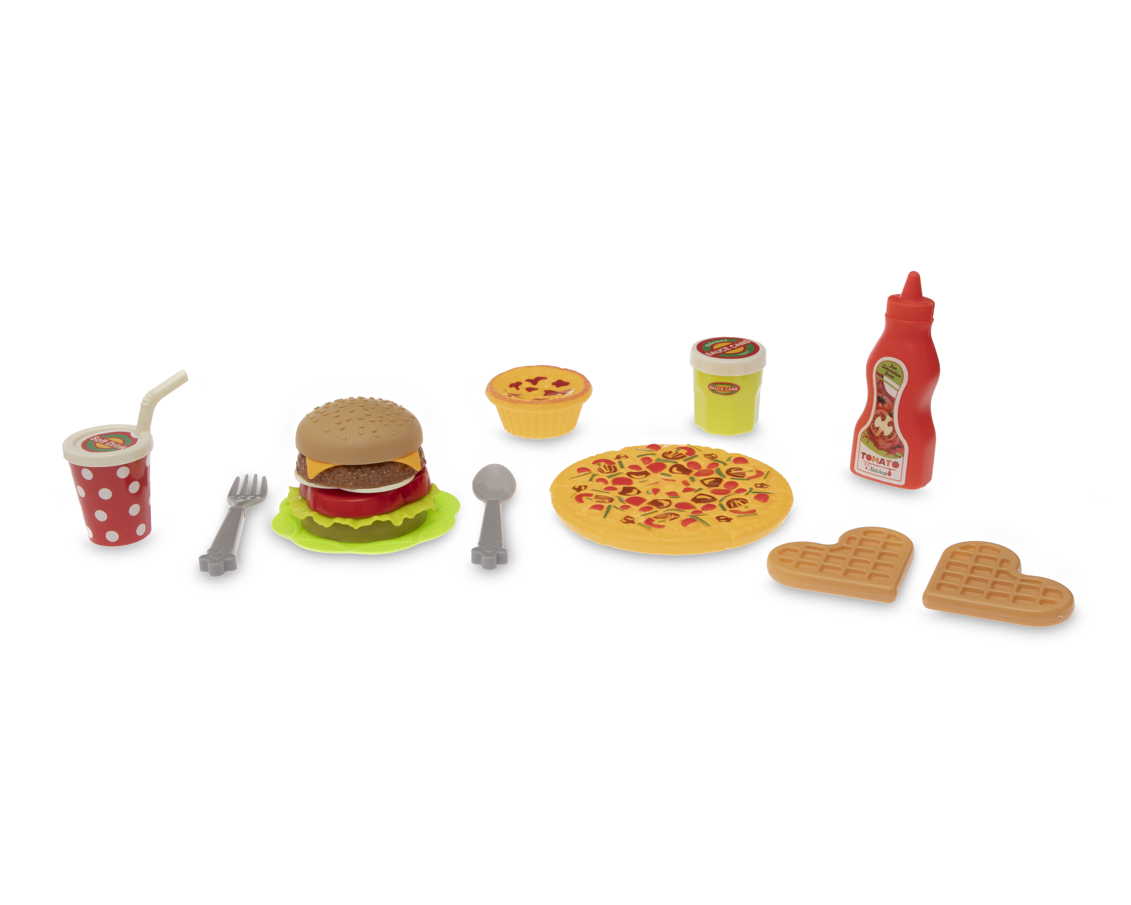 Juego de Comida Rápida Small Cutlery 17 Piezas