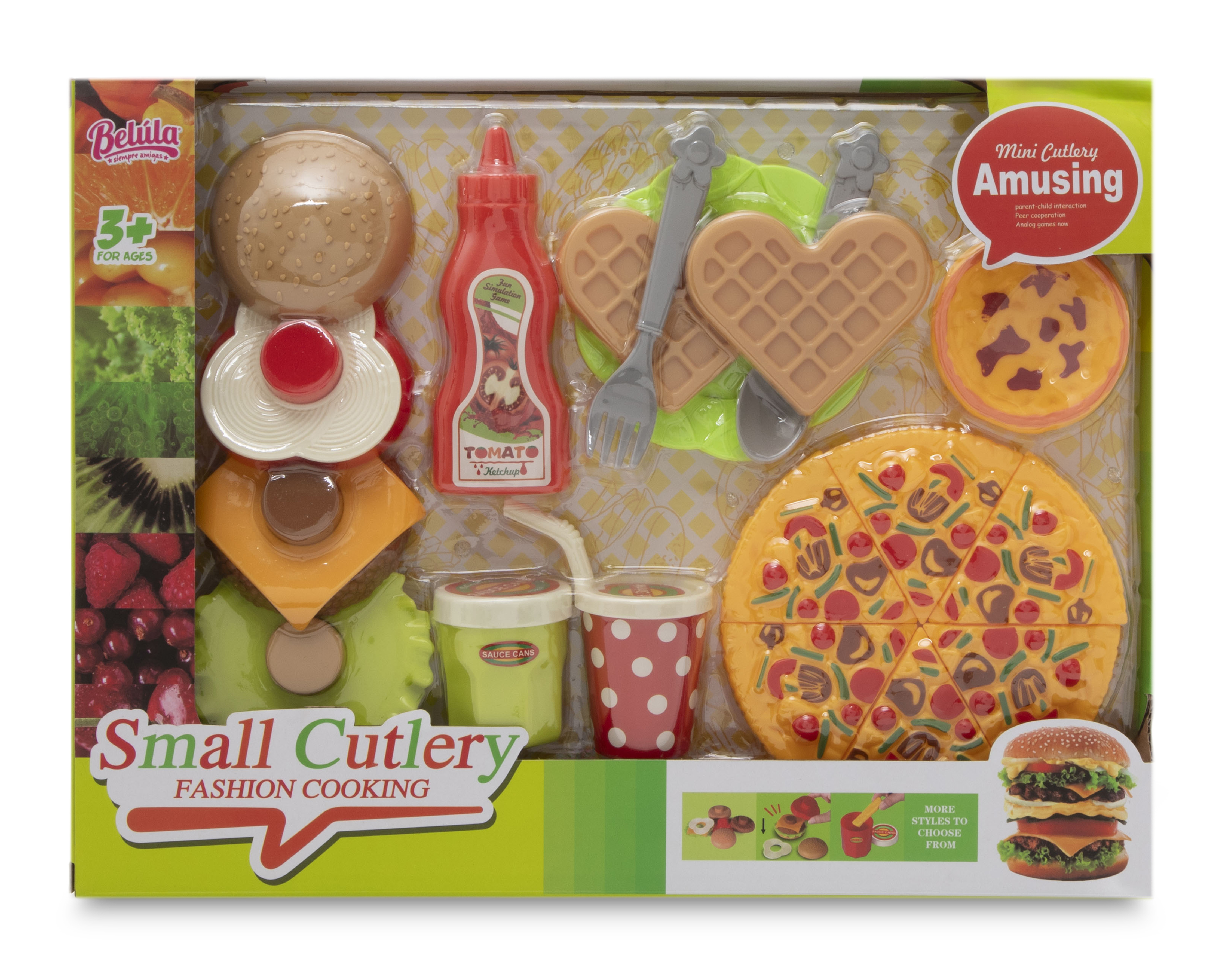 Foto 5 pulgar | Foto 4 | Juego de Comida Rápida Small Cutlery