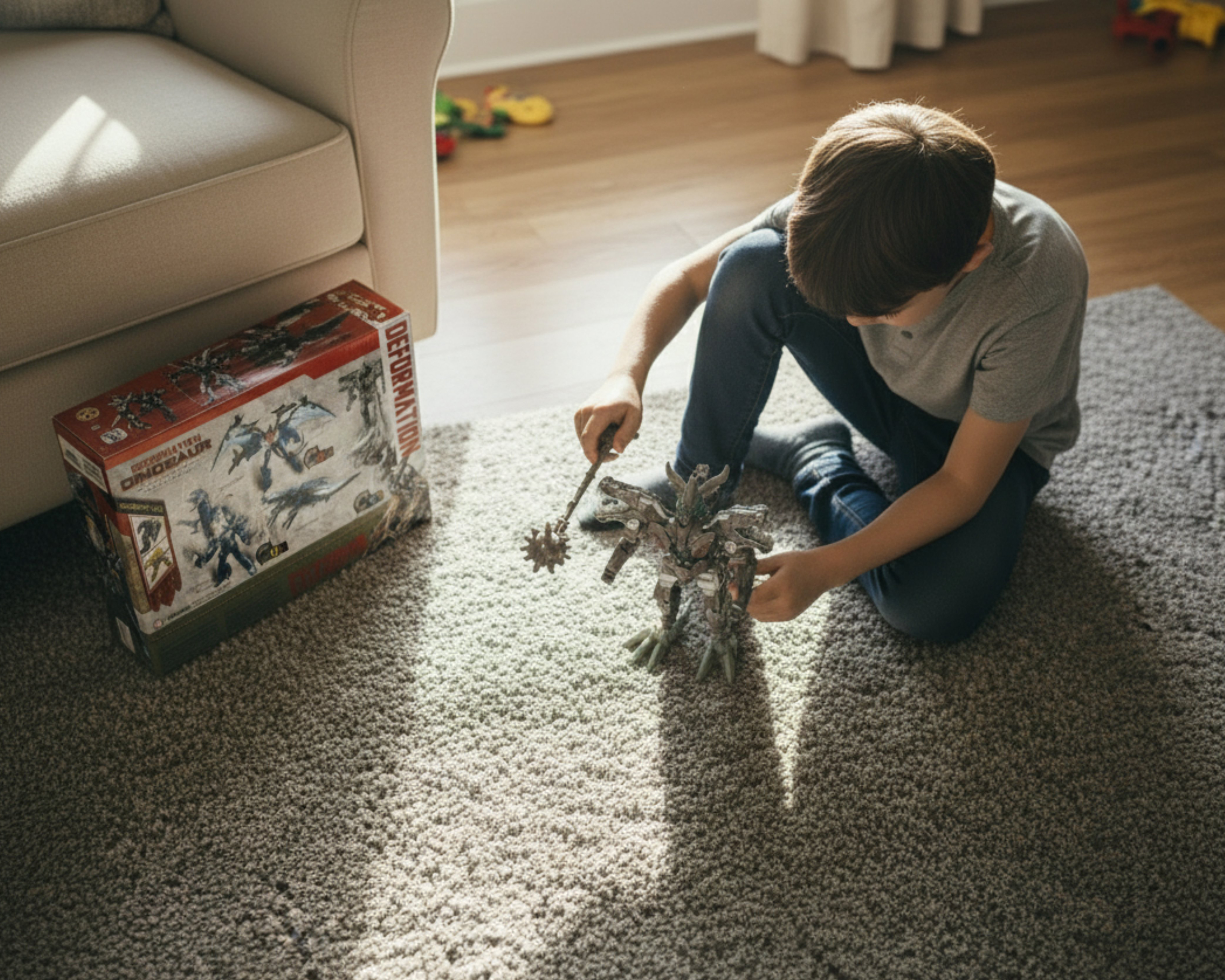 Foto 4 pulgar | Foto 3 | Robot Transformable a Dinosario Funzone Dinosaur Deformation