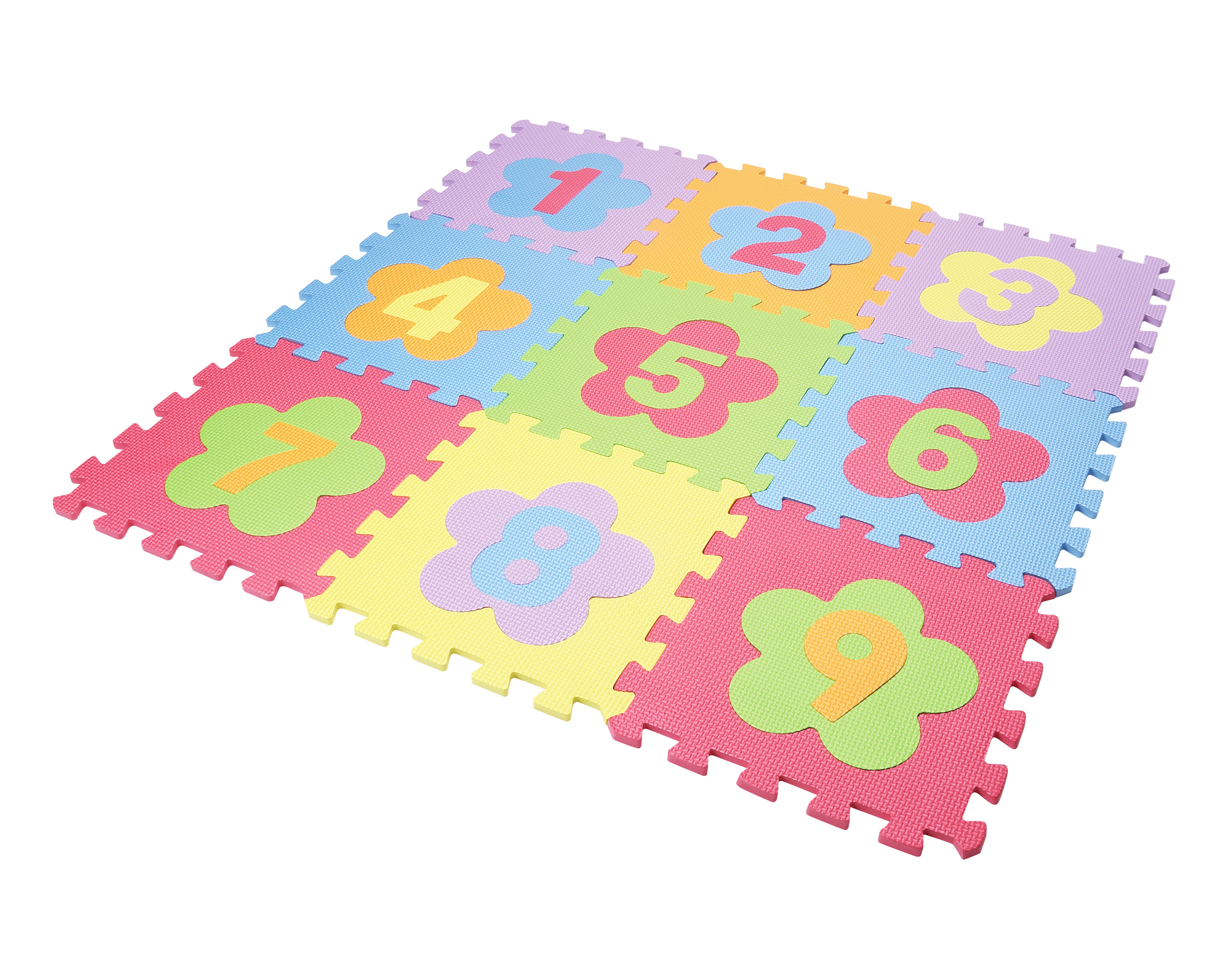 Tapete Baby Colors Alfombra Mágica 9 Piezas