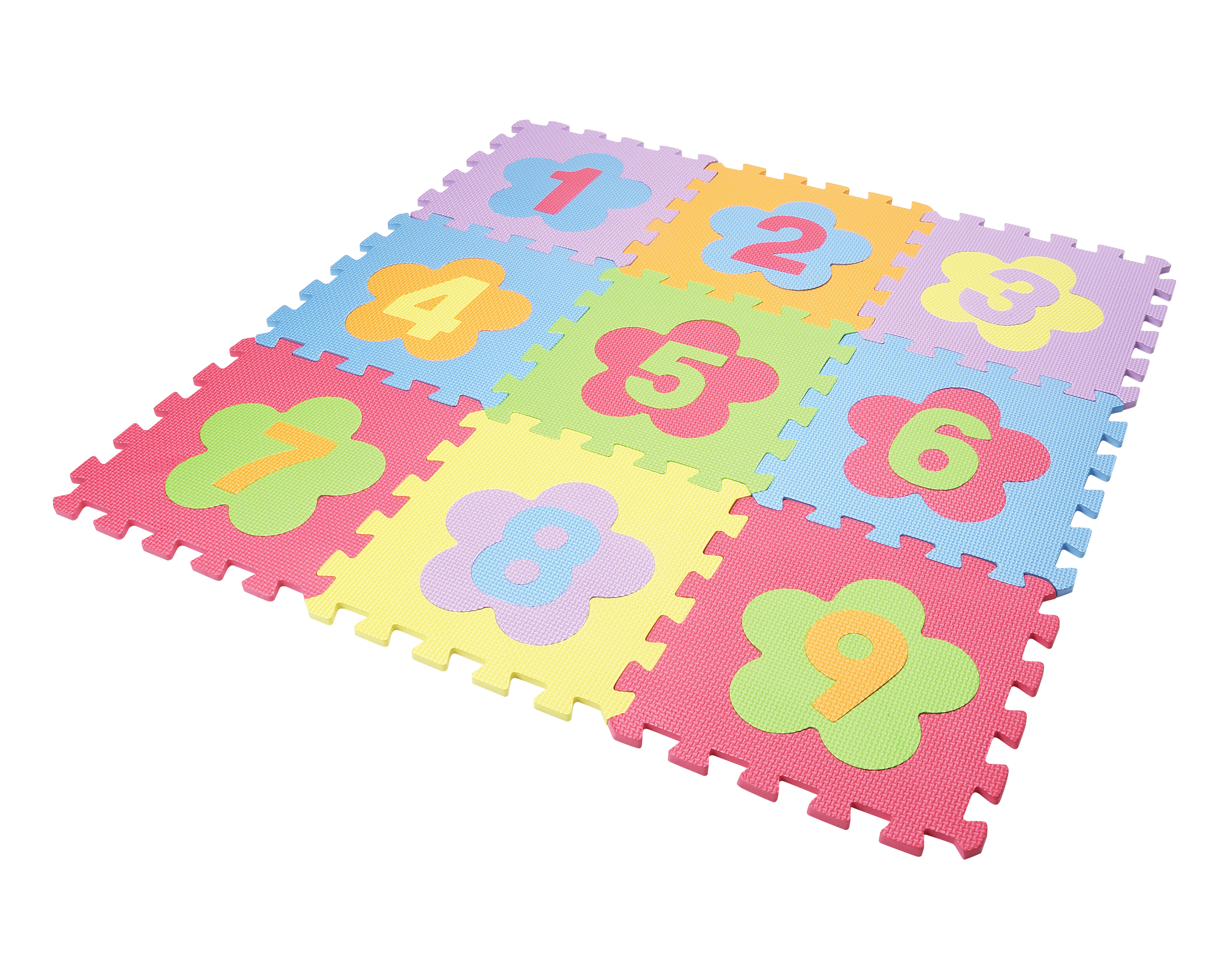 Foto 2 pulgar | Foto 1 | Tapete Baby Colors Alfombra Mágica 9 Piezas