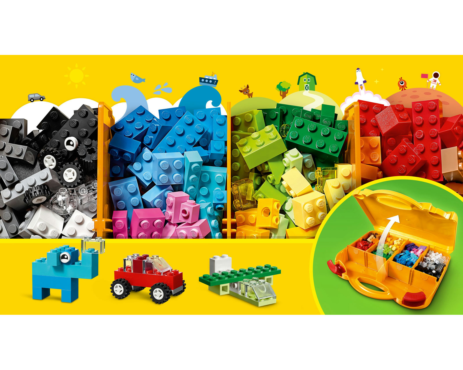 Foto 5 pulgar | Foto 4 | LEGO Classic: Maletín Creativo
