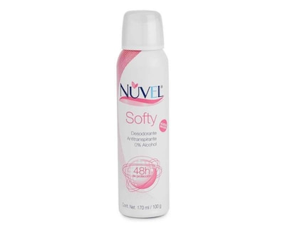 Foto 1 | Foto 1 | Antitranspirante en Aerosol Nuvel Softy