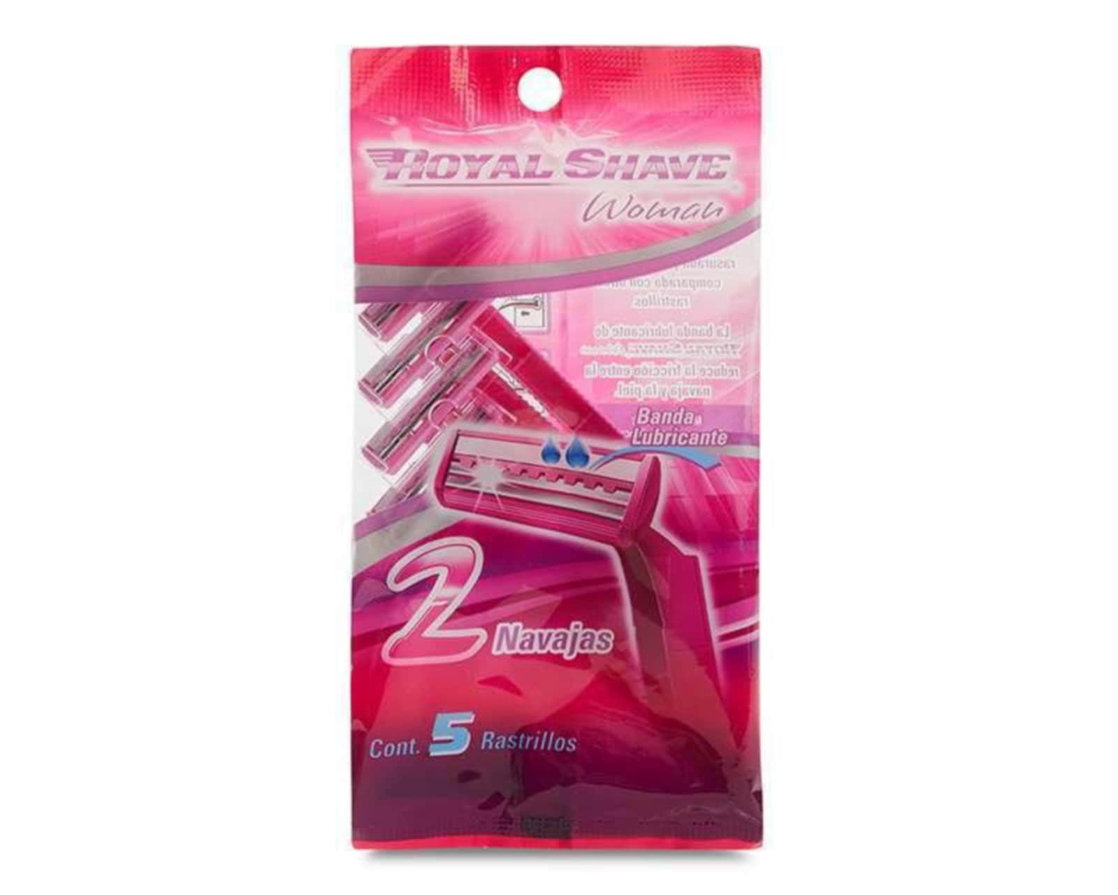 Foto 2 pulgar | Foto 1 | Set de 5 Rastillos Royal Shave para Mujer