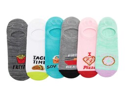 Calcetas Invisibles Up & Down para Mujer 6 pares