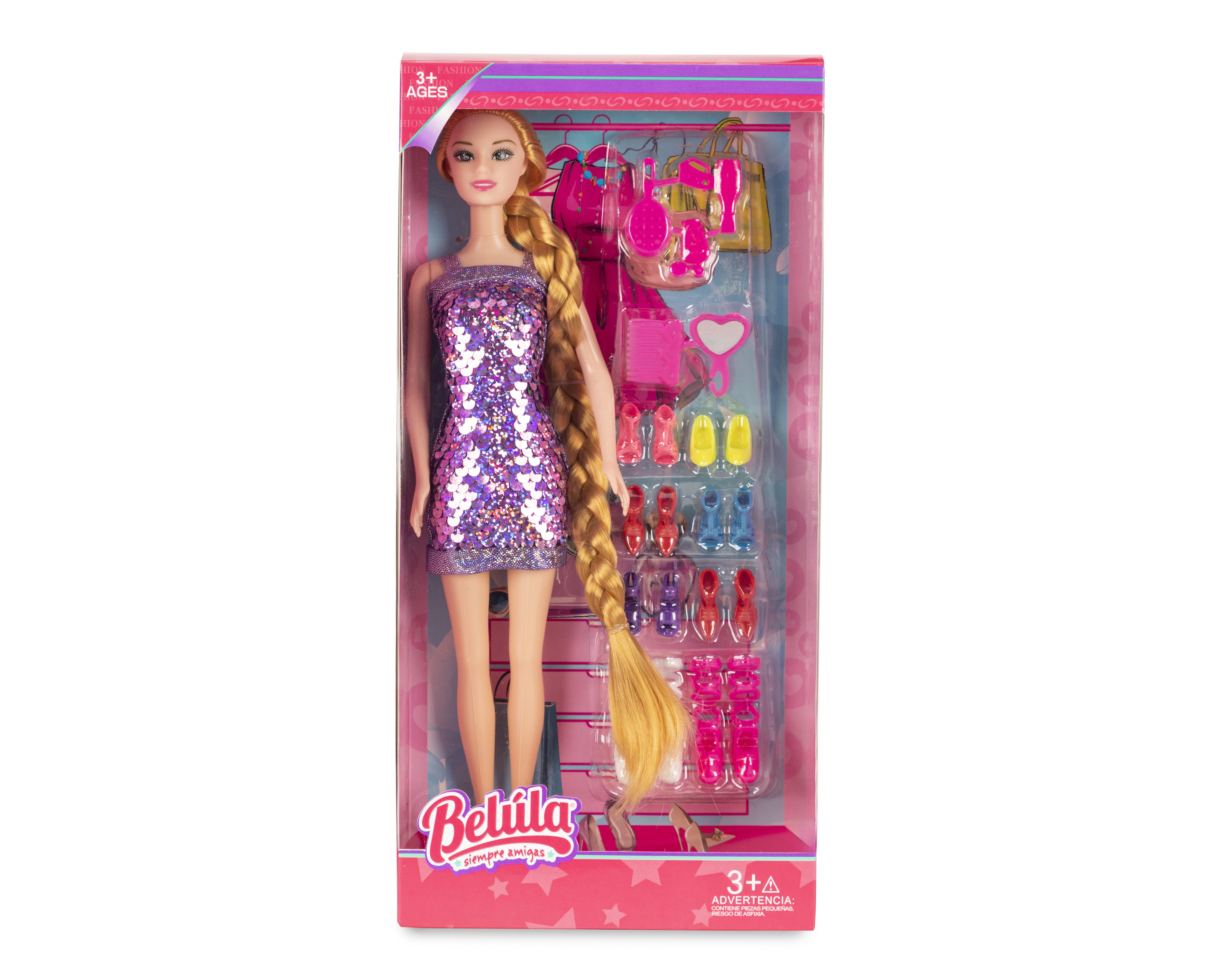 Foto 2 pulgar | Foto 1 | Muñeca Belúla Fashion Doll