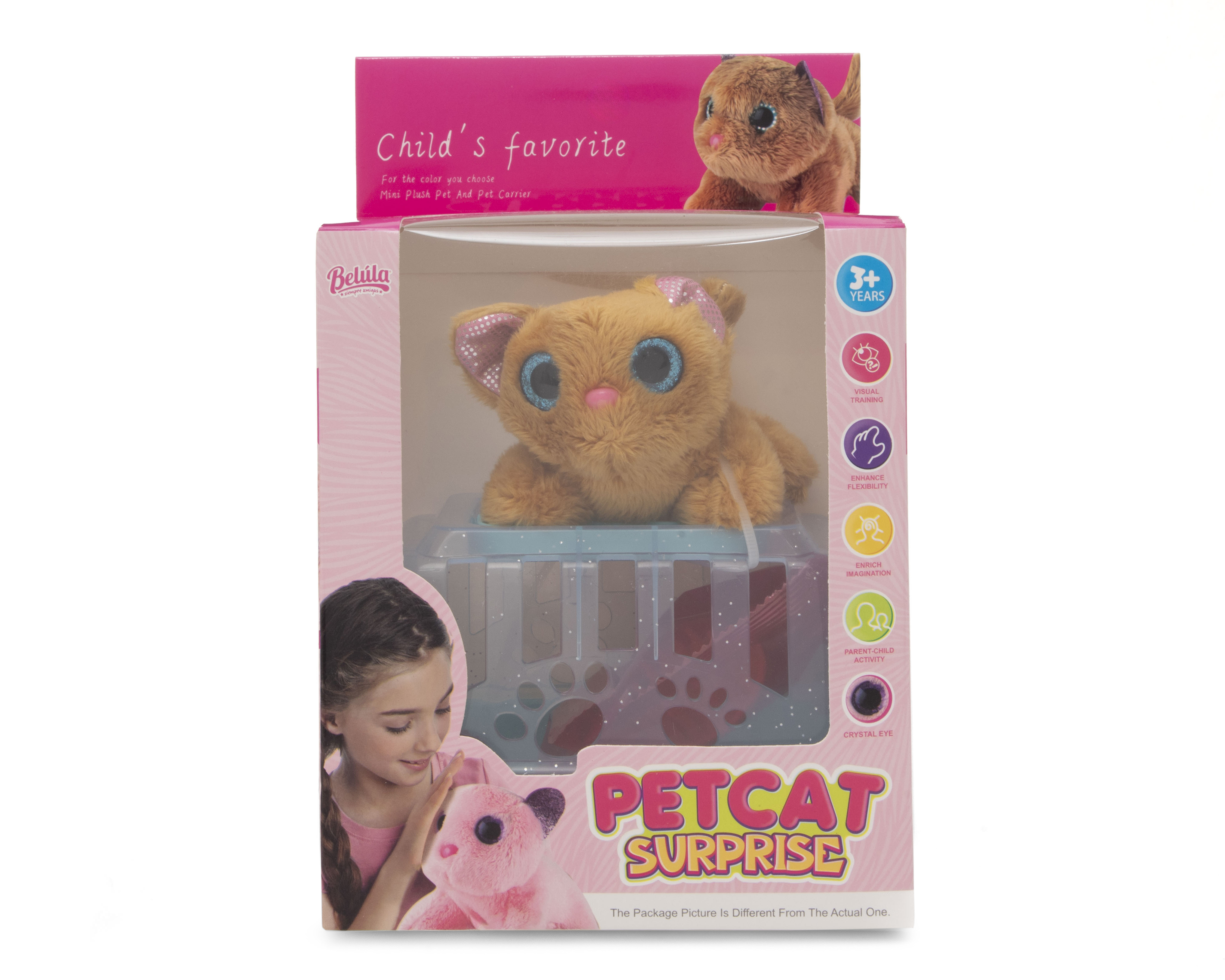 Foto 6 pulgar | Foto 5 | Gato de Peluche Belúla con Transportadora