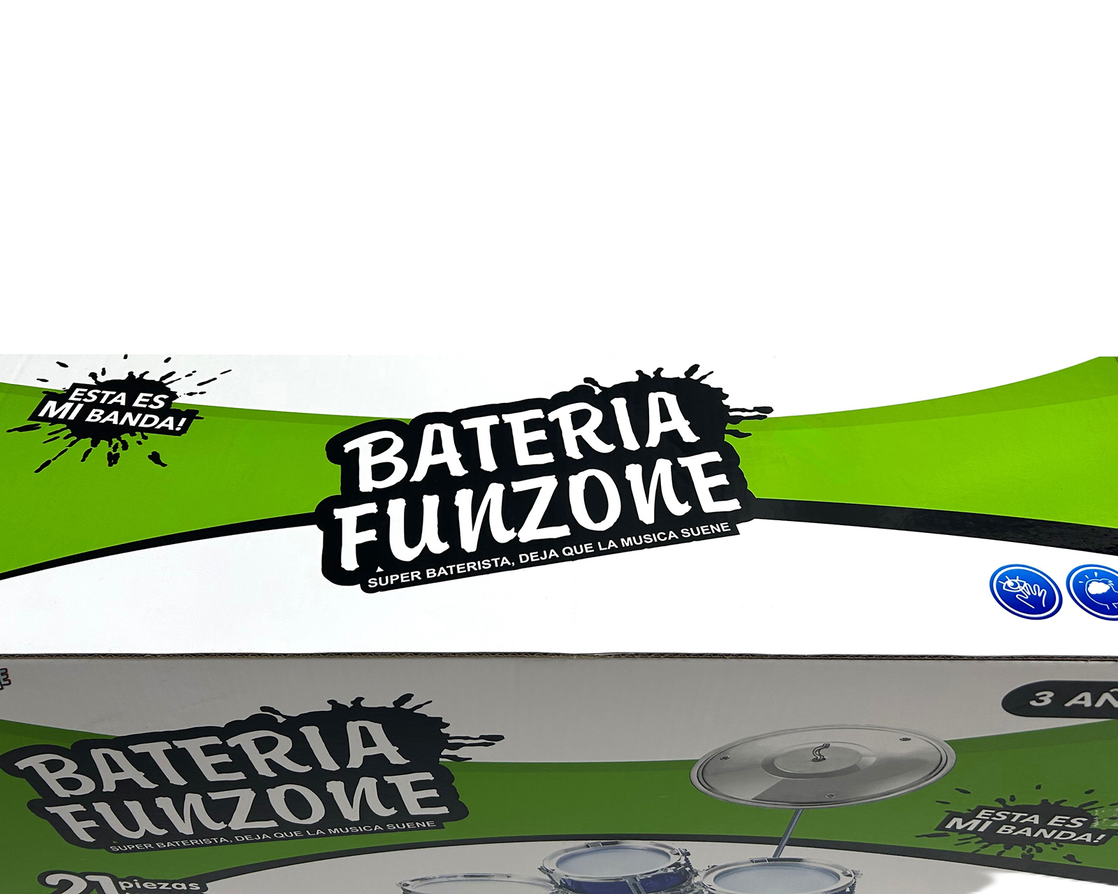 Foto 5 pulgar | Foto 4 | Batería Funzone Multicolor