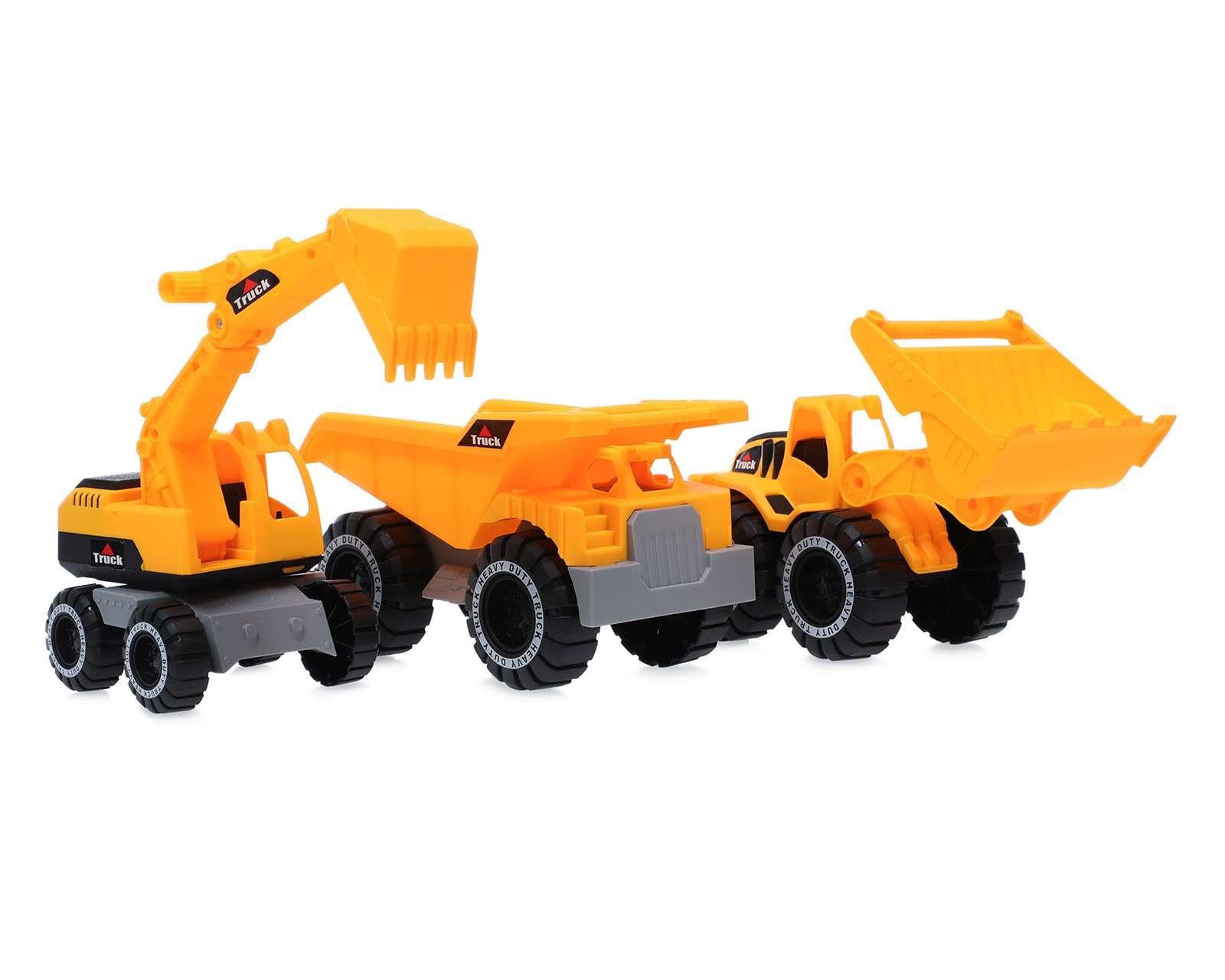 Foto 2 pulgar | Foto 1 | Camiones de Construcción Funzone 3 Piezas