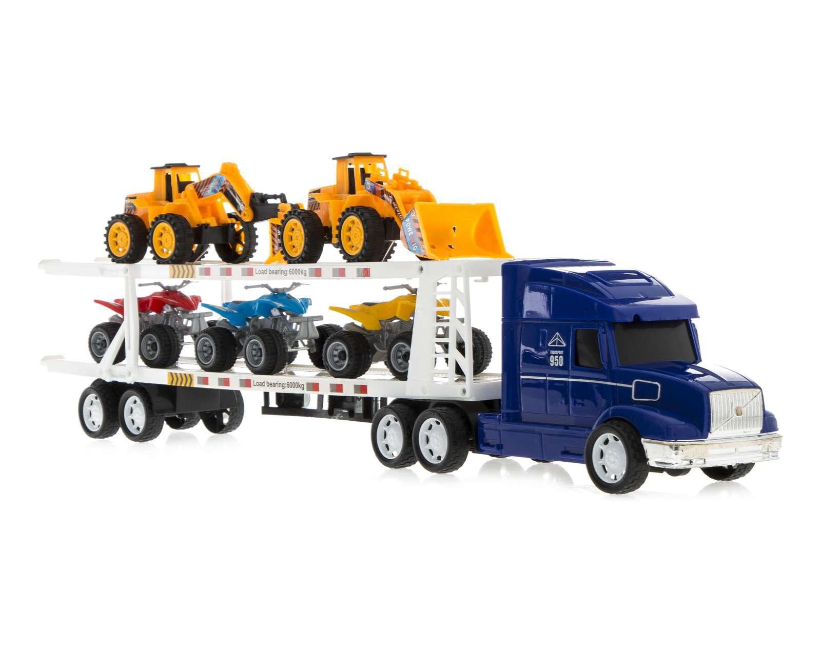 Foto 2 pulgar | Foto 1 | Camión Transportador Wei Jie Toy