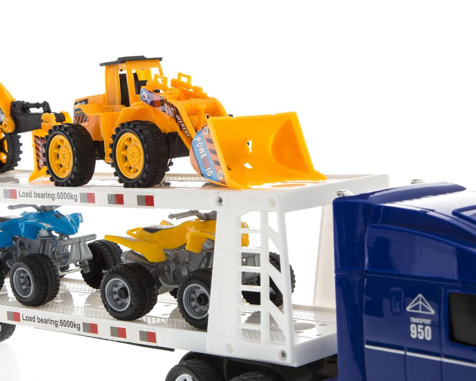 Foto 4 pulgar | Foto 3 | Camión Transportador Wei Jie Toy