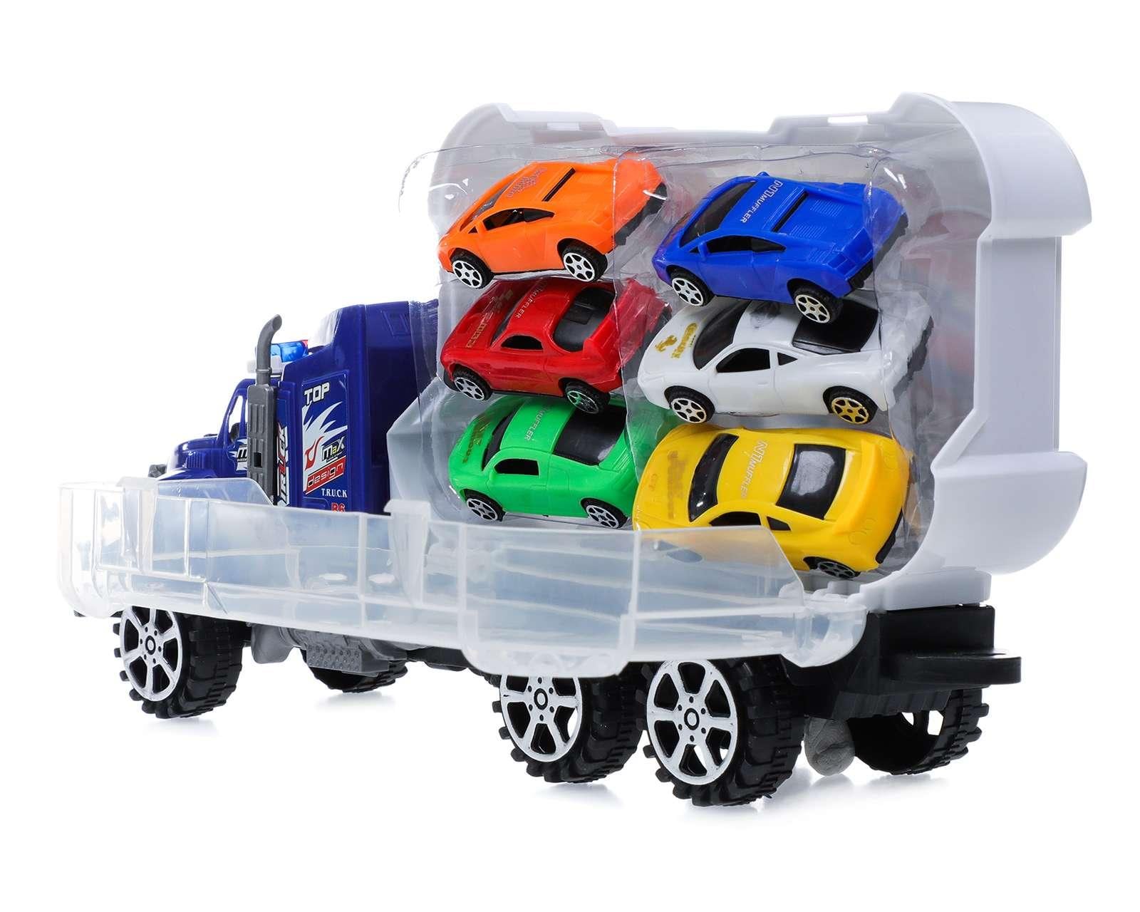 Foto 5 pulgar | Foto 4 | Camión Transportador con Vehículos Funzone