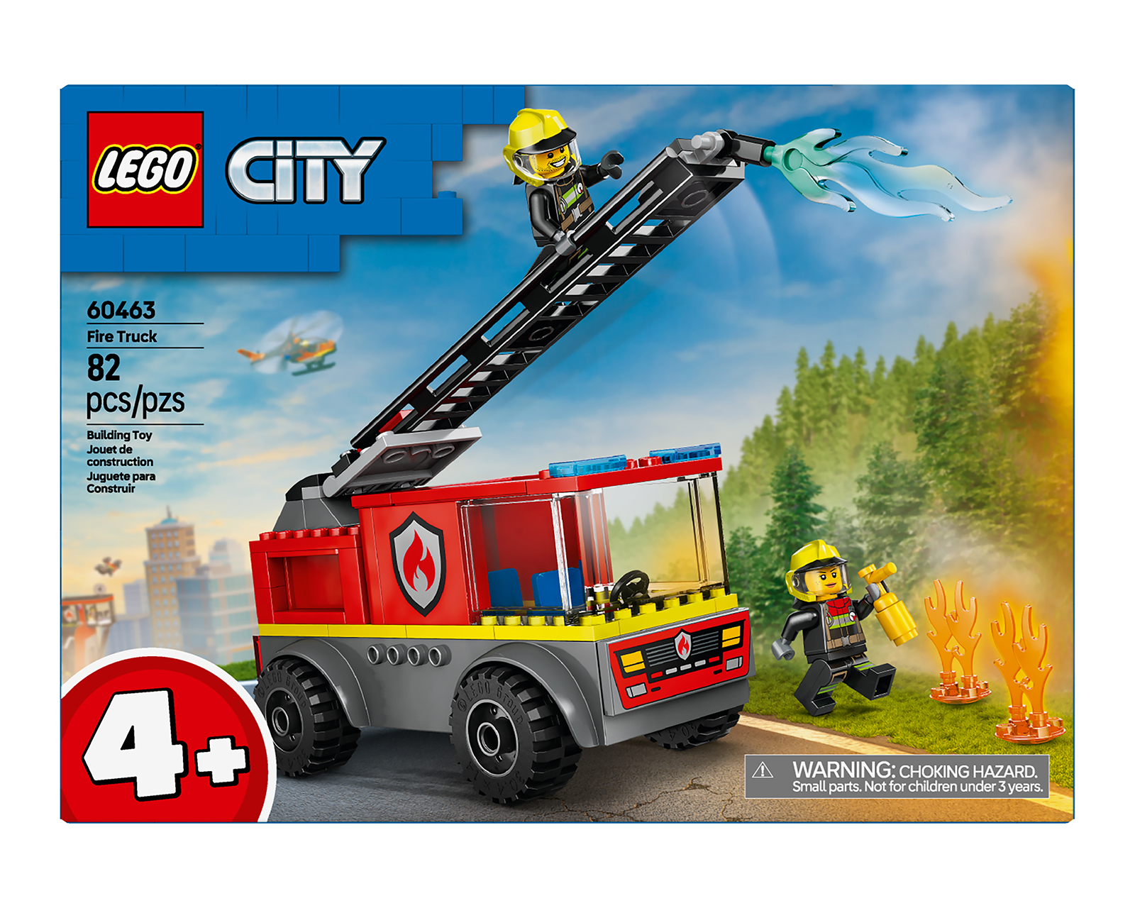Foto 3 pulgar | Foto 2 | LEGO City: Camión de Bomberos con Escalera