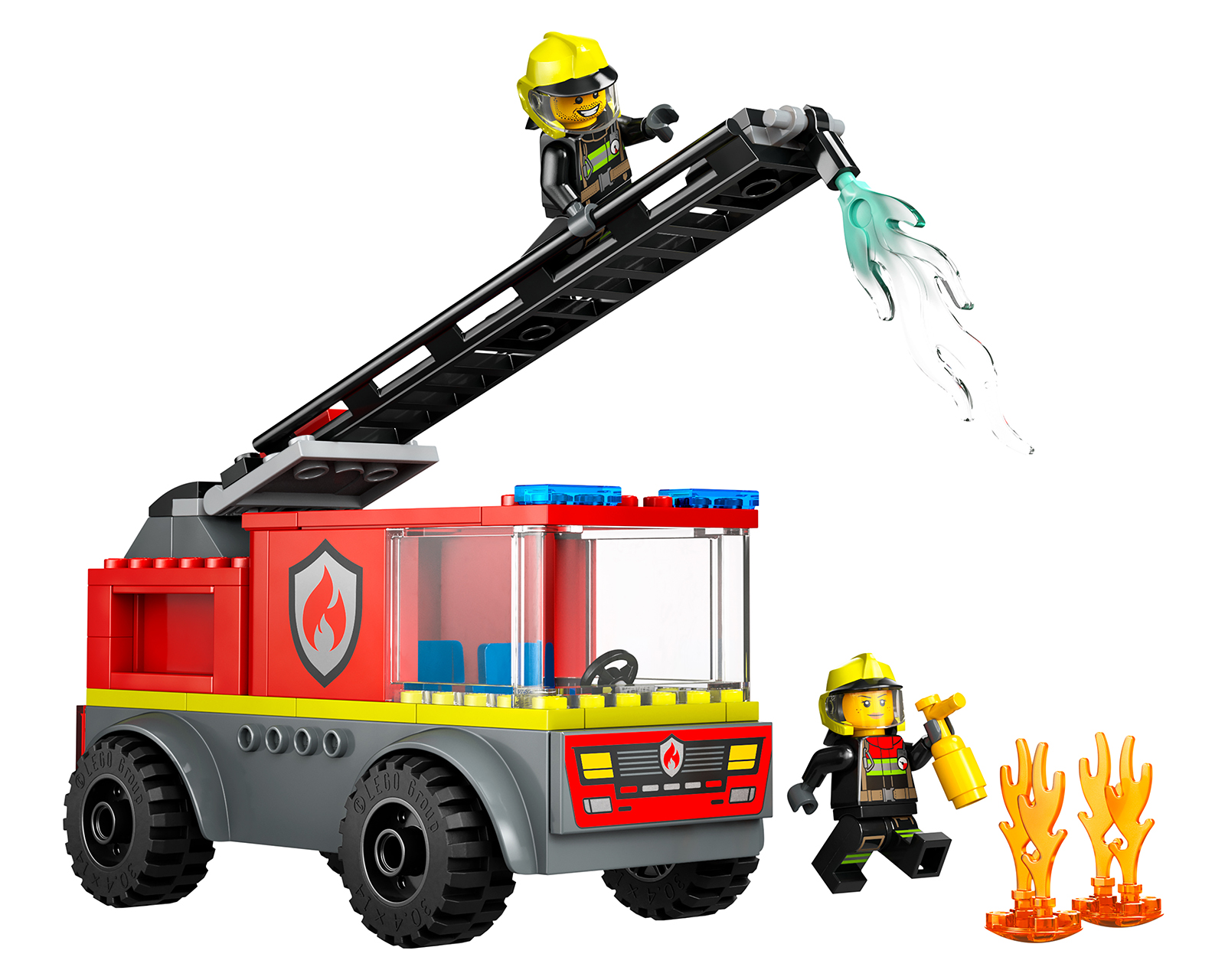 Foto 4 pulgar | Foto 3 | LEGO City: Camión de Bomberos con Escalera