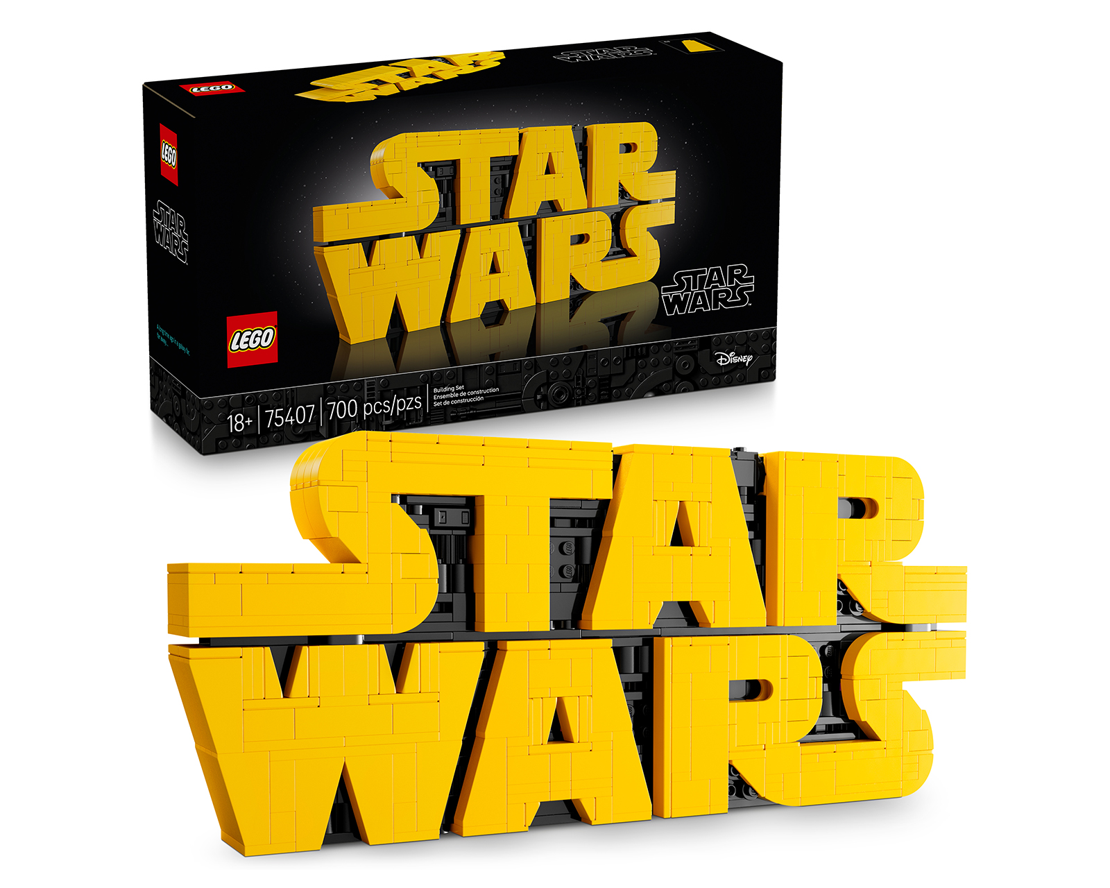 Foto 1 | Foto 1 | LEGO Star Wars: Logotipo de Star Wars para Construir