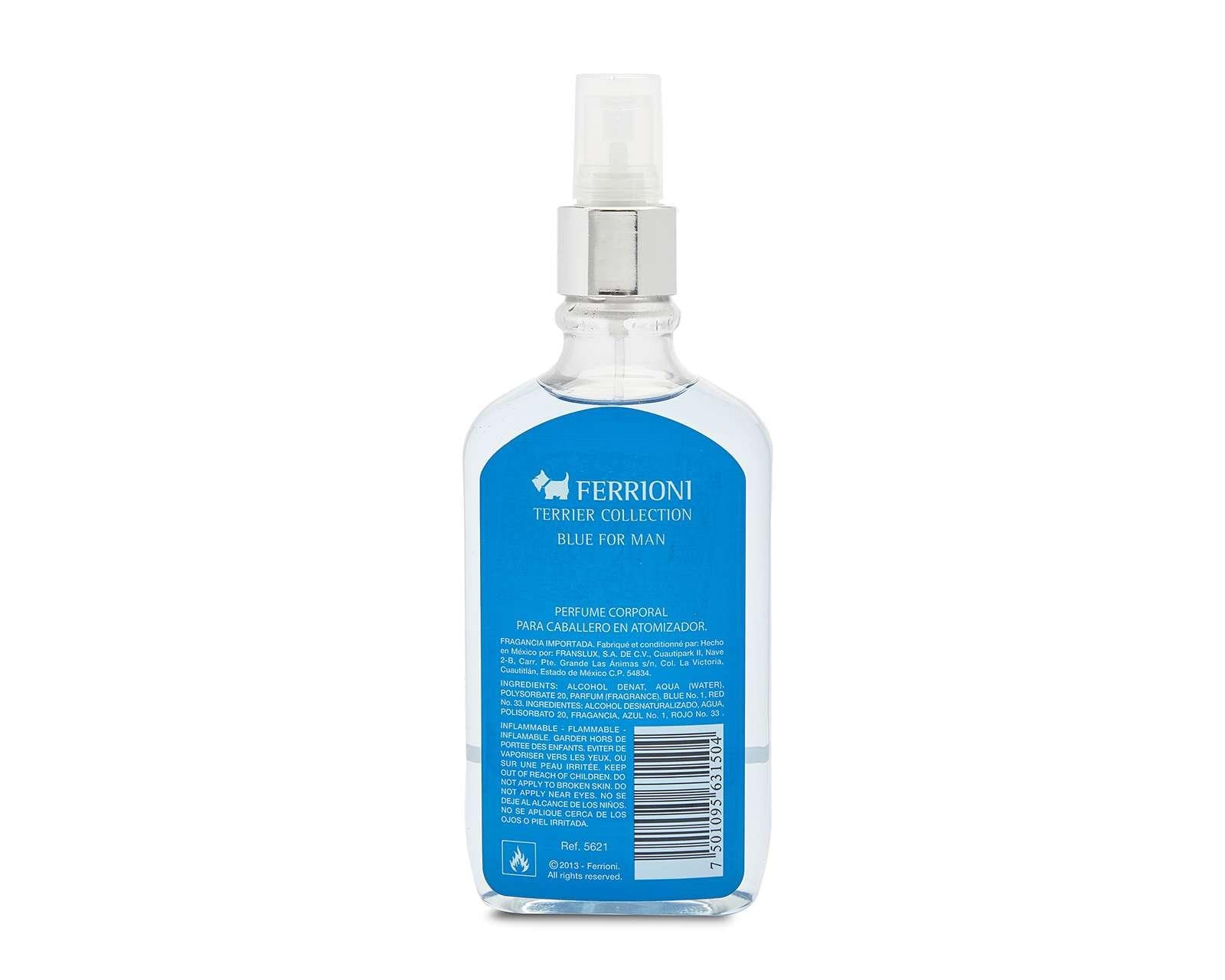 Foto 3 pulgar | Foto 2 | Body Spray Ferrioni - Blue