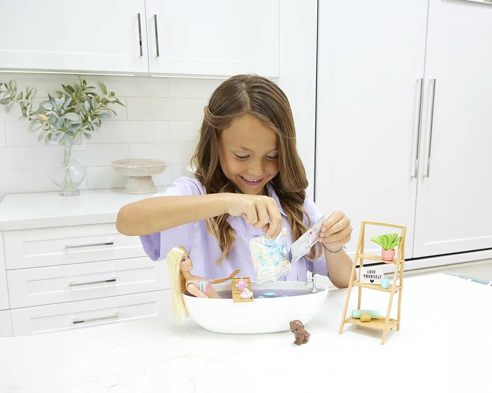 Foto 3 pulgar | Foto 2 | Muñeca Barbie Baño de Burbujas