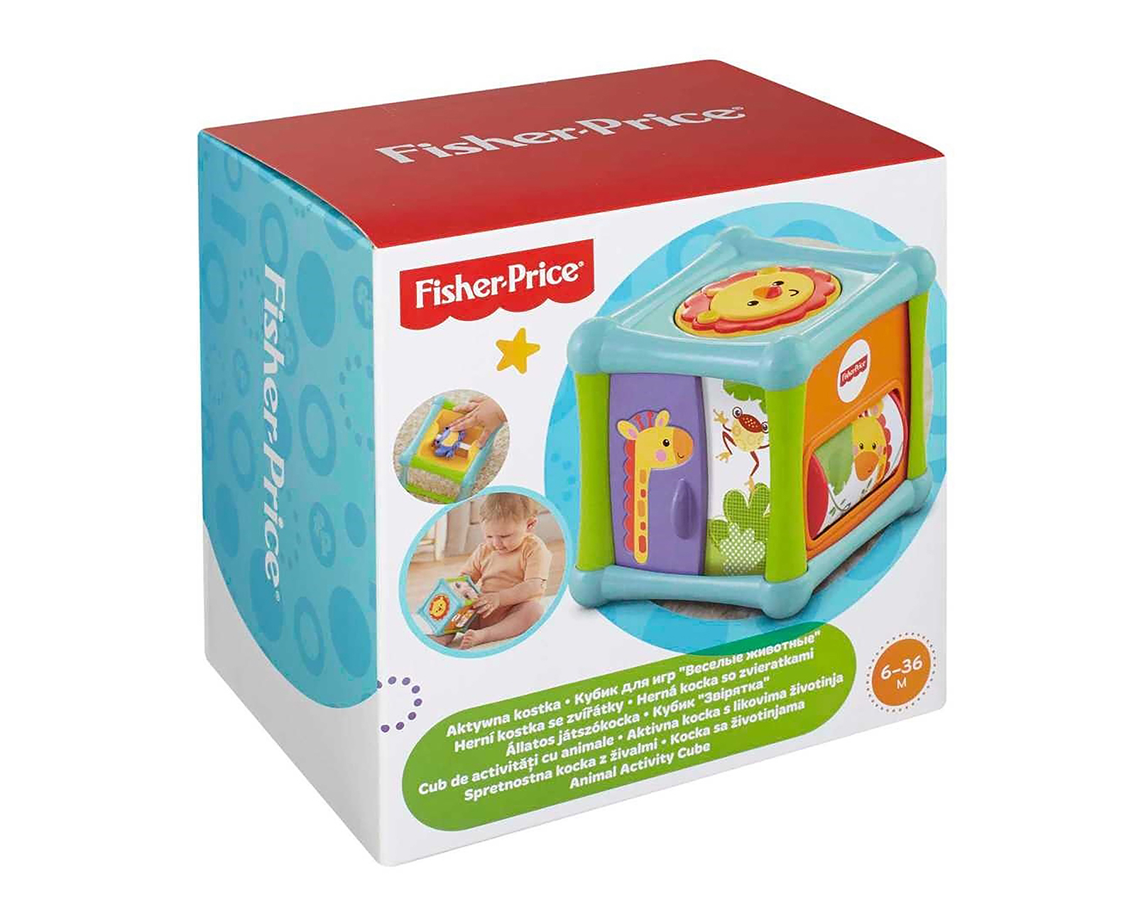 Foto 8 pulgar | Foto 7 | Cubo de Animalitos Sorpresa Fisher Price