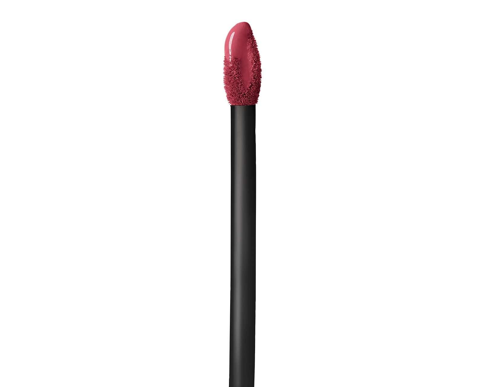 Foto 4 pulgar | Foto 3 | Labial Líquido Maybelline SuperStay Matte Ink tono Ruler 80 Rojo