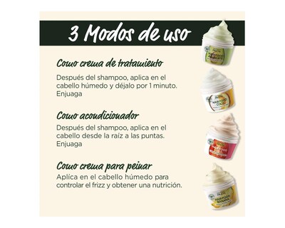 Foto 3 | Foto 3 | Mascarilla para Cabello Garnier Fructis Hair Food Aguacate