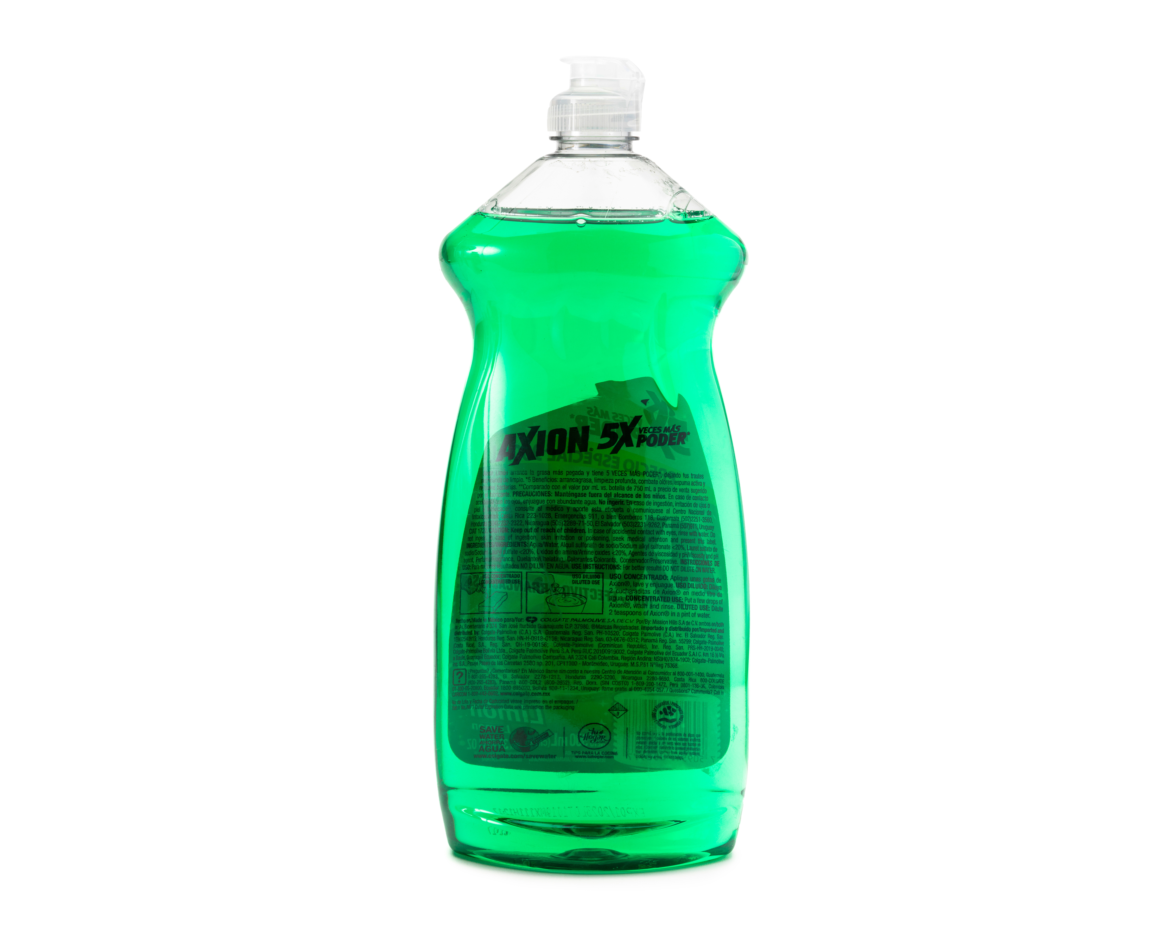 Foto 3 pulgar | Foto 2 | Detergente Líquido Axion 900 ml