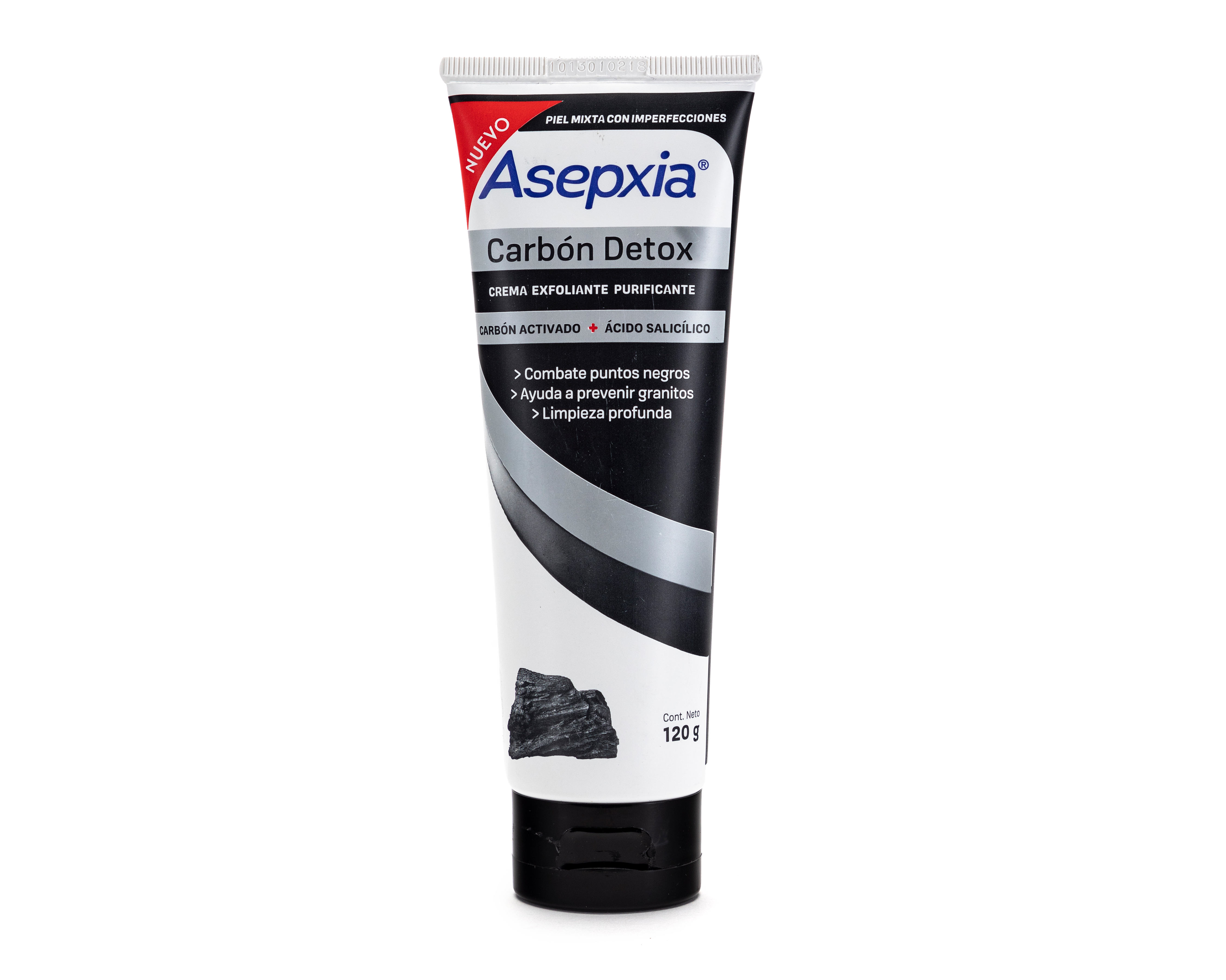 Foto 1 | Foto 1 | Crema Exfoliante Asepxia Carbón Detox 120 g