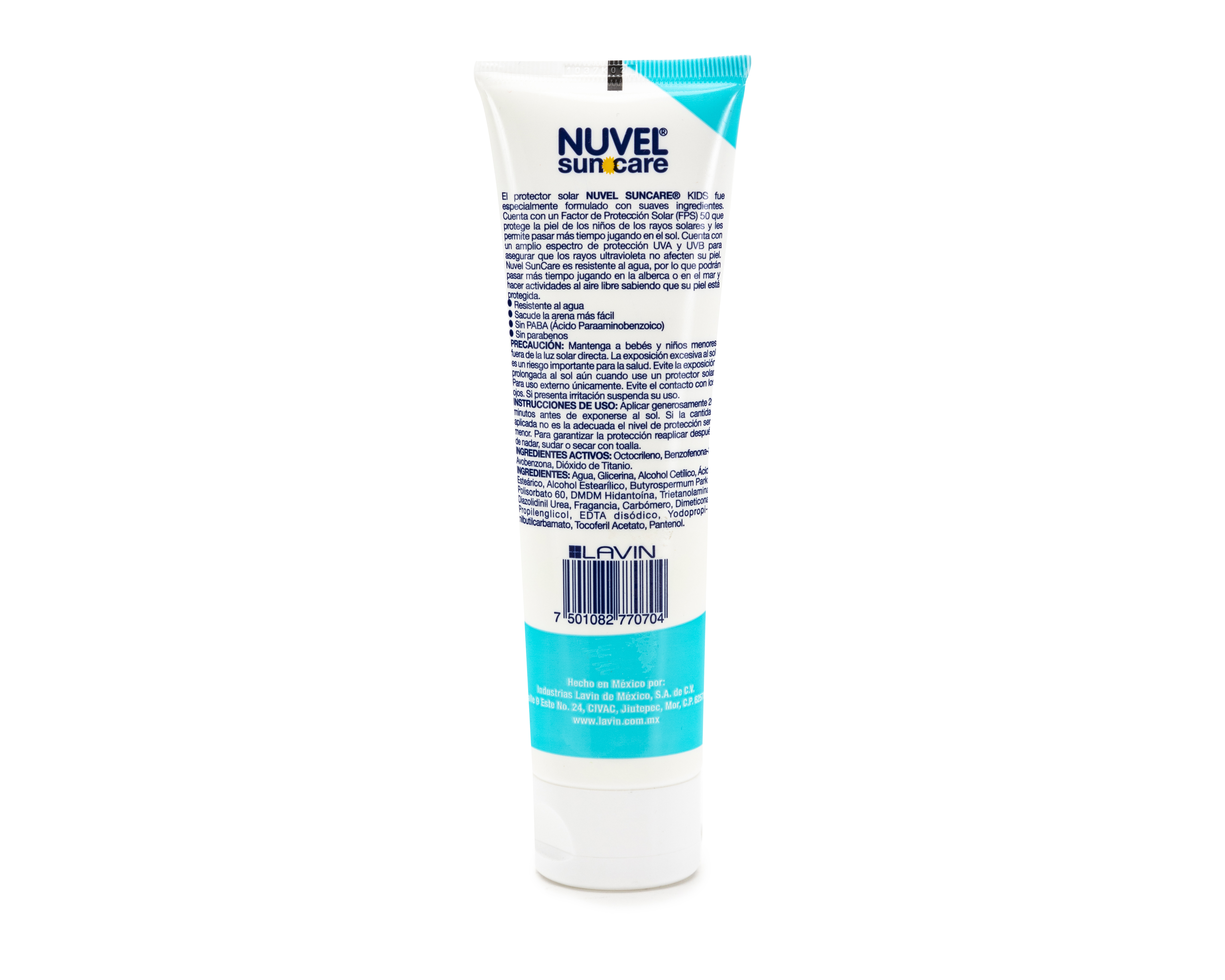 Foto 3 pulgar | Foto 2 | Protector Solar Nuvel Suncare Kids 50 FPS