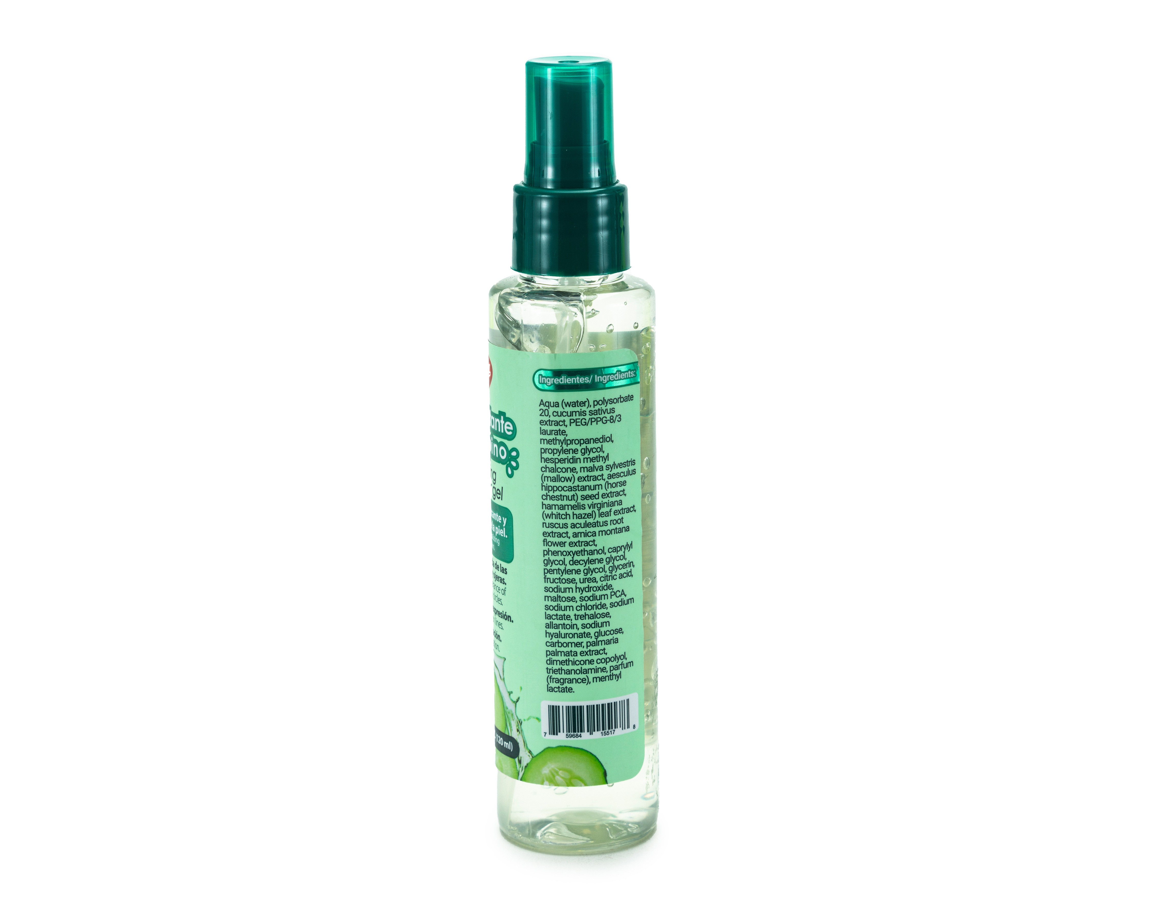 Foto 3 pulgar | Foto 2 | Gel Hidratante Jaloma Pepino 120 ml
