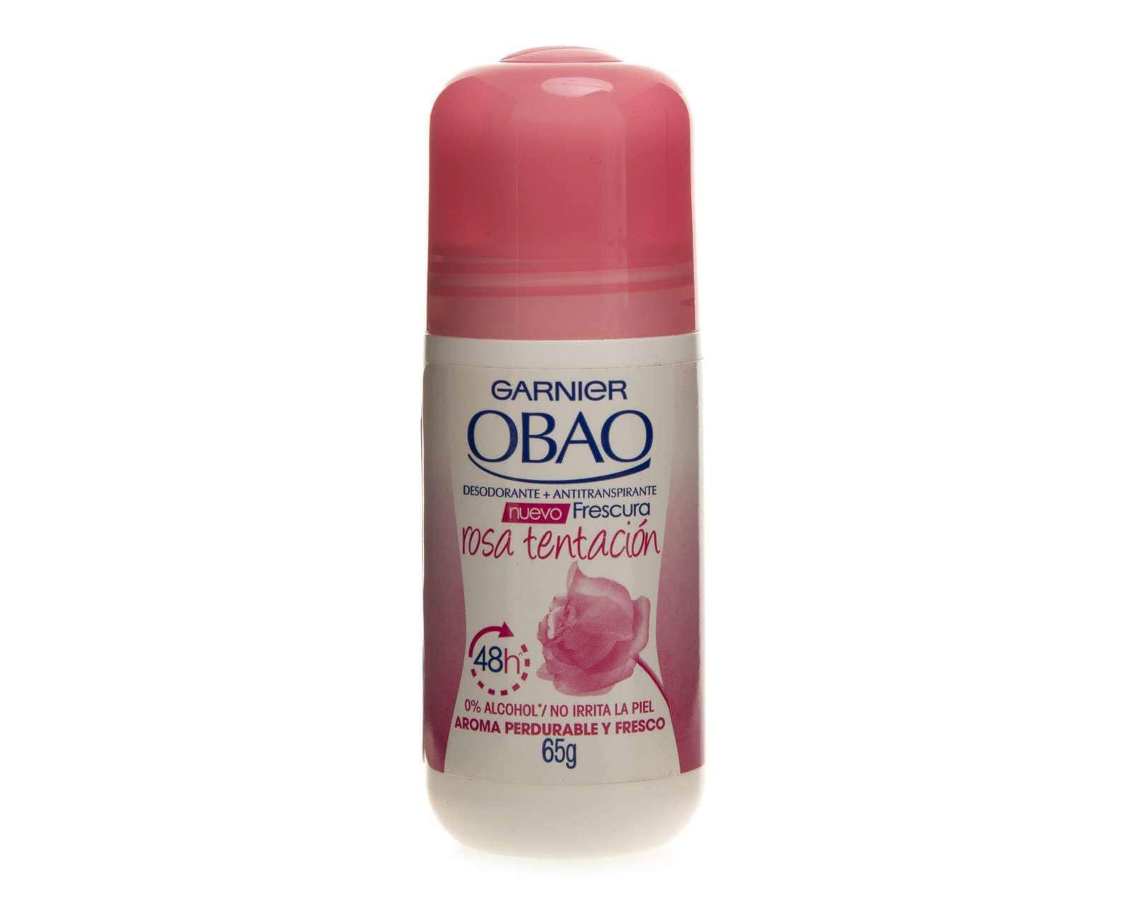 Desodorante Antitranspirante Roll-On Obao Rosa Tentación 65 g