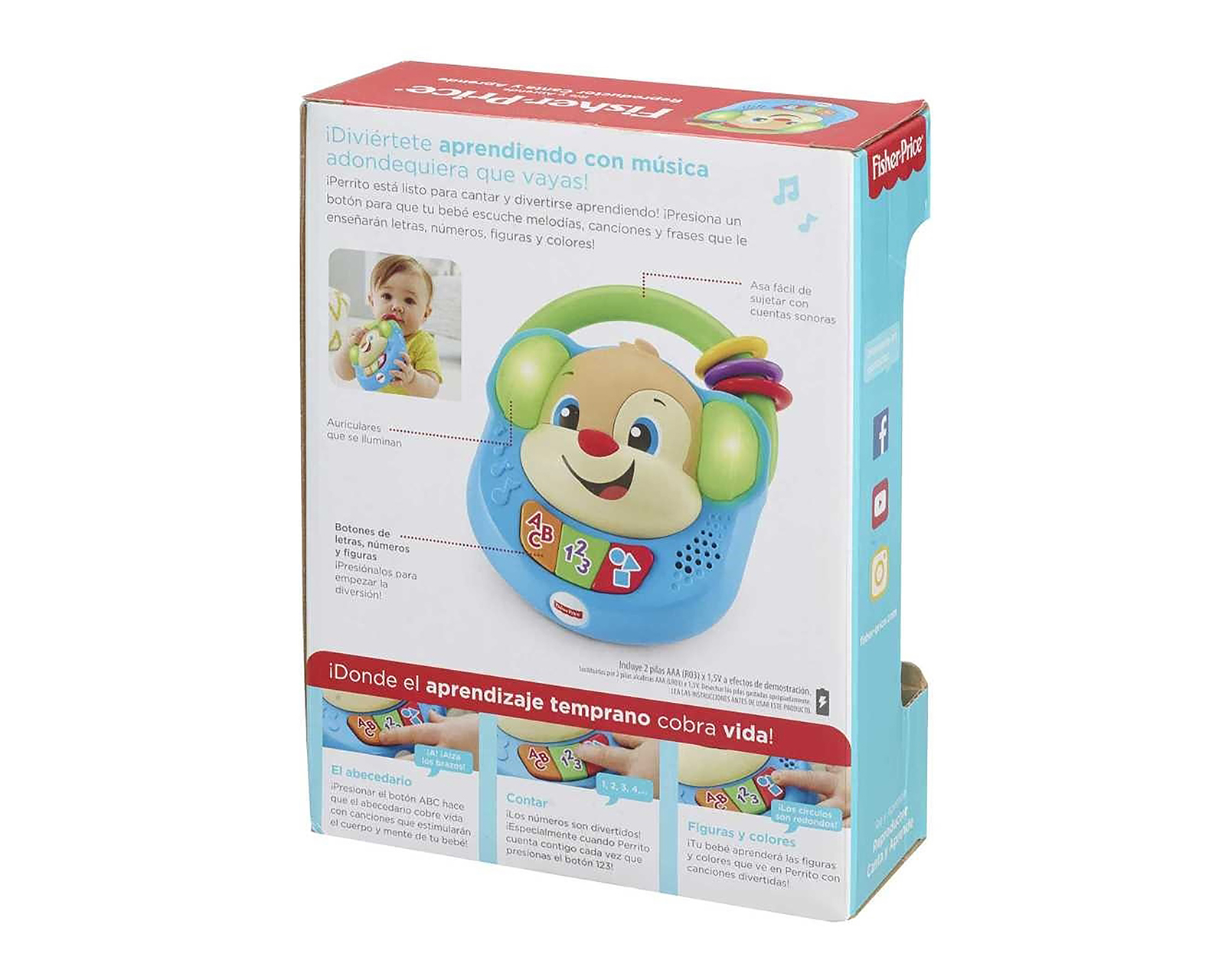 Foto 4 | Foto 4 | Reproductor Canta y Aprende Fisher Price