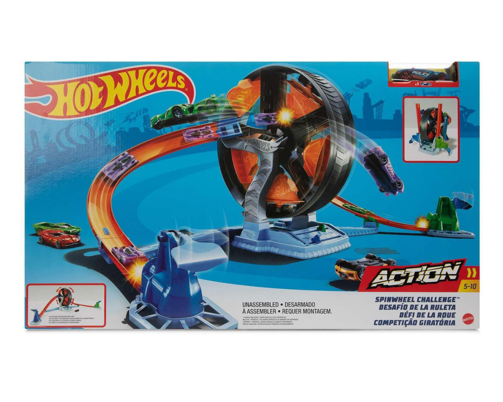 Autopista Hot Wheels Giros Extremos