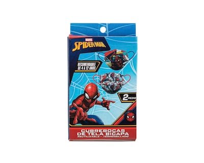 Foto 5 | Foto 5 | Cubrebocas Biomsk Spider-Man Infantil 2 Piezas