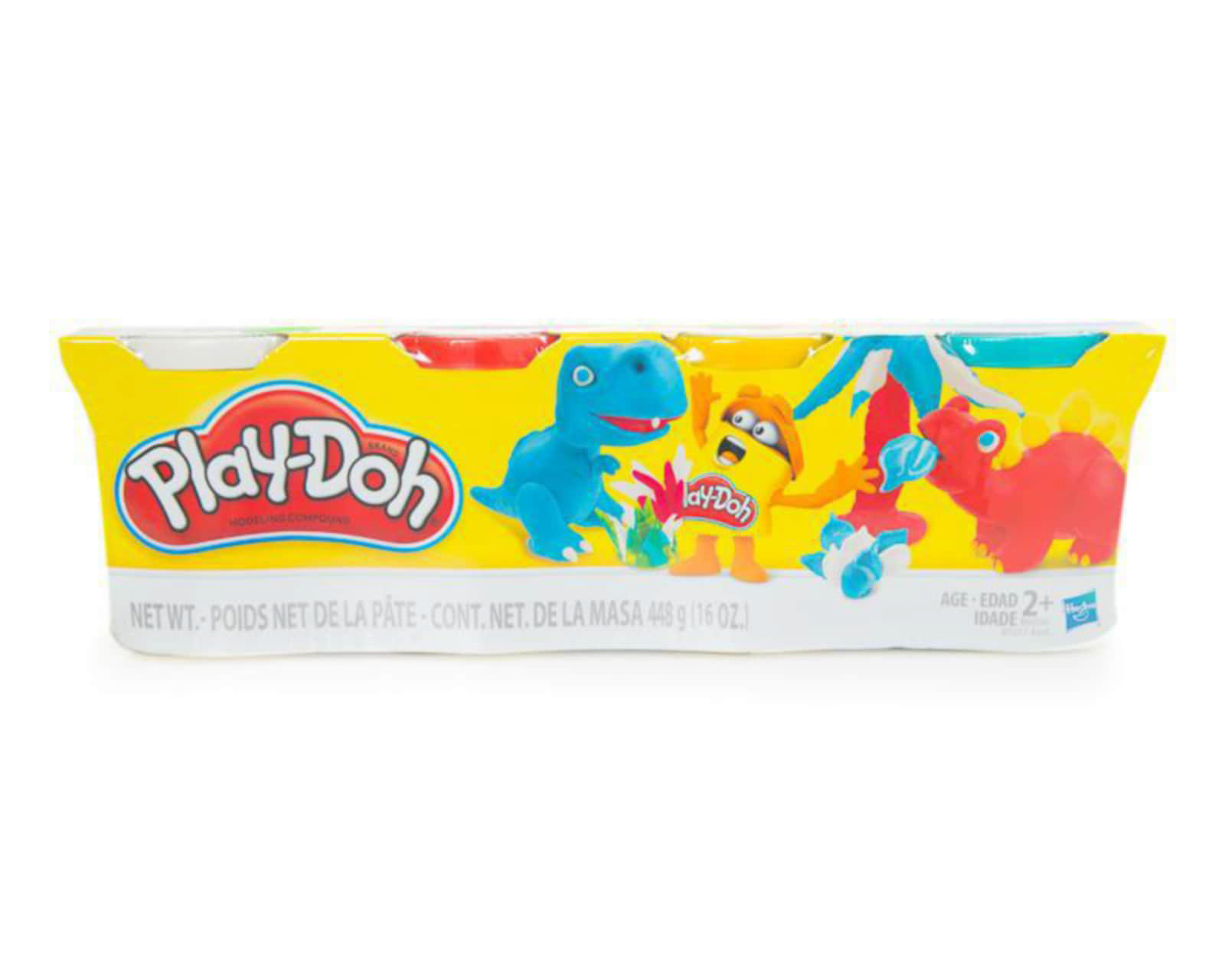 Foto 2 pulgar | Foto 1 | Plastilinas Play-Doh Colores Surtidos 4 Pack