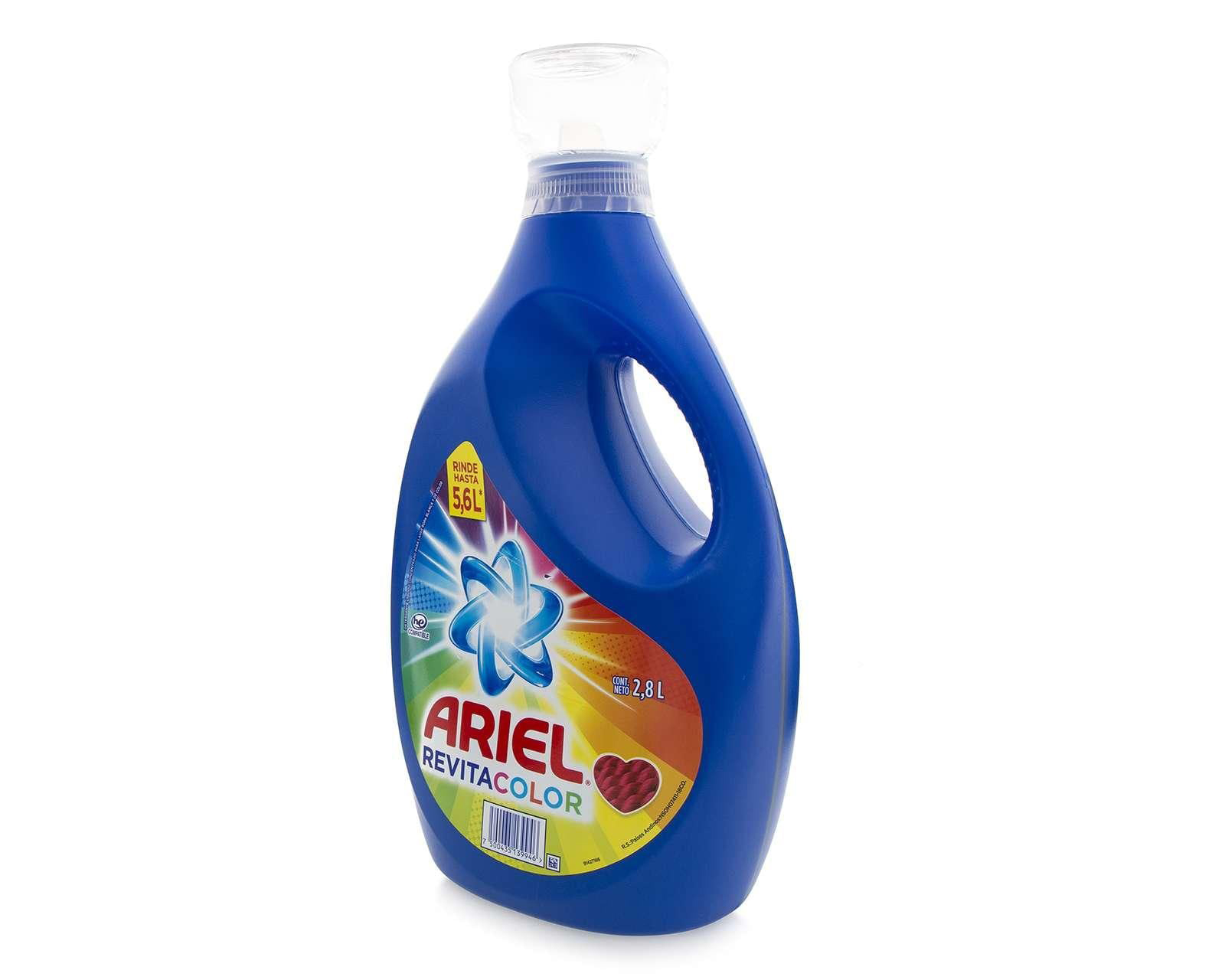 Foto 3 pulgar | Foto 2 | Detergente Líquido Ariel Revitacolor 2.8 Litros