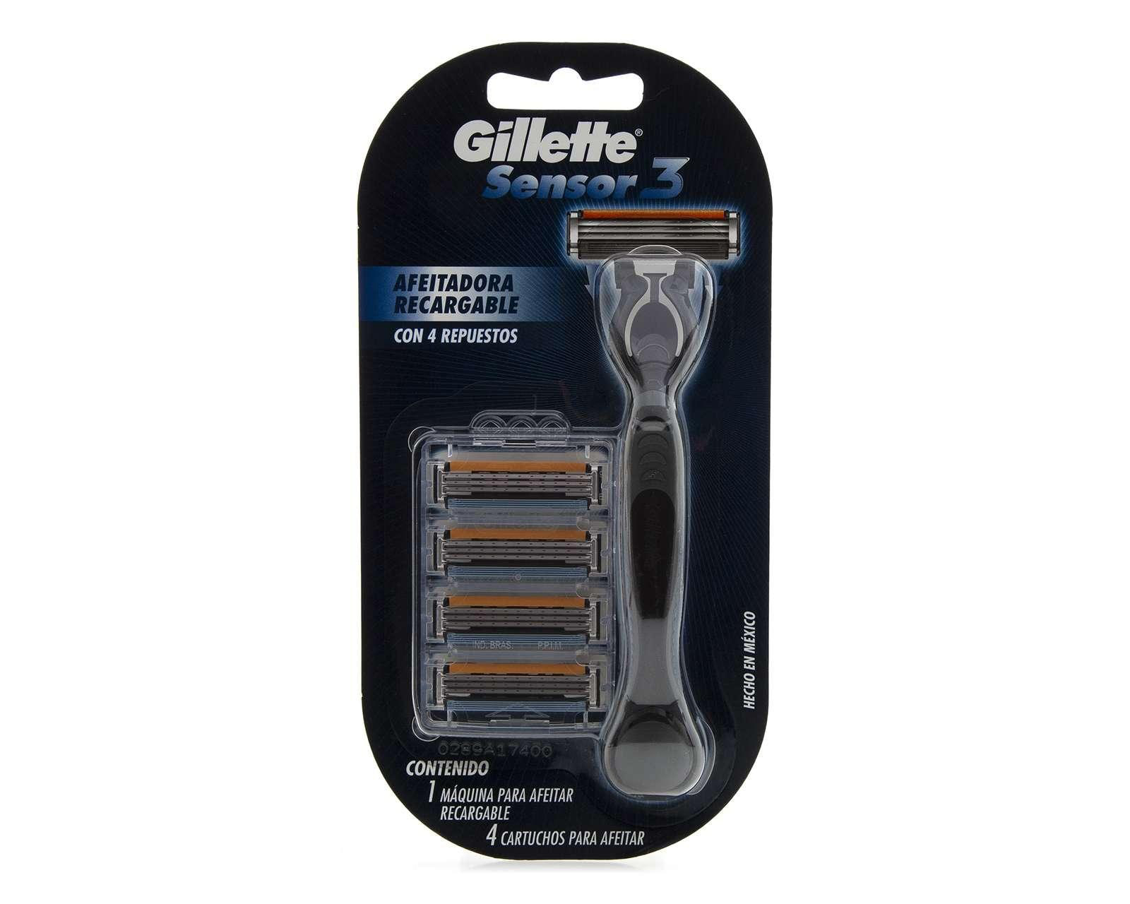 Foto 2 pulgar | Foto 1 | Rastrillo Gillette Sensor 3