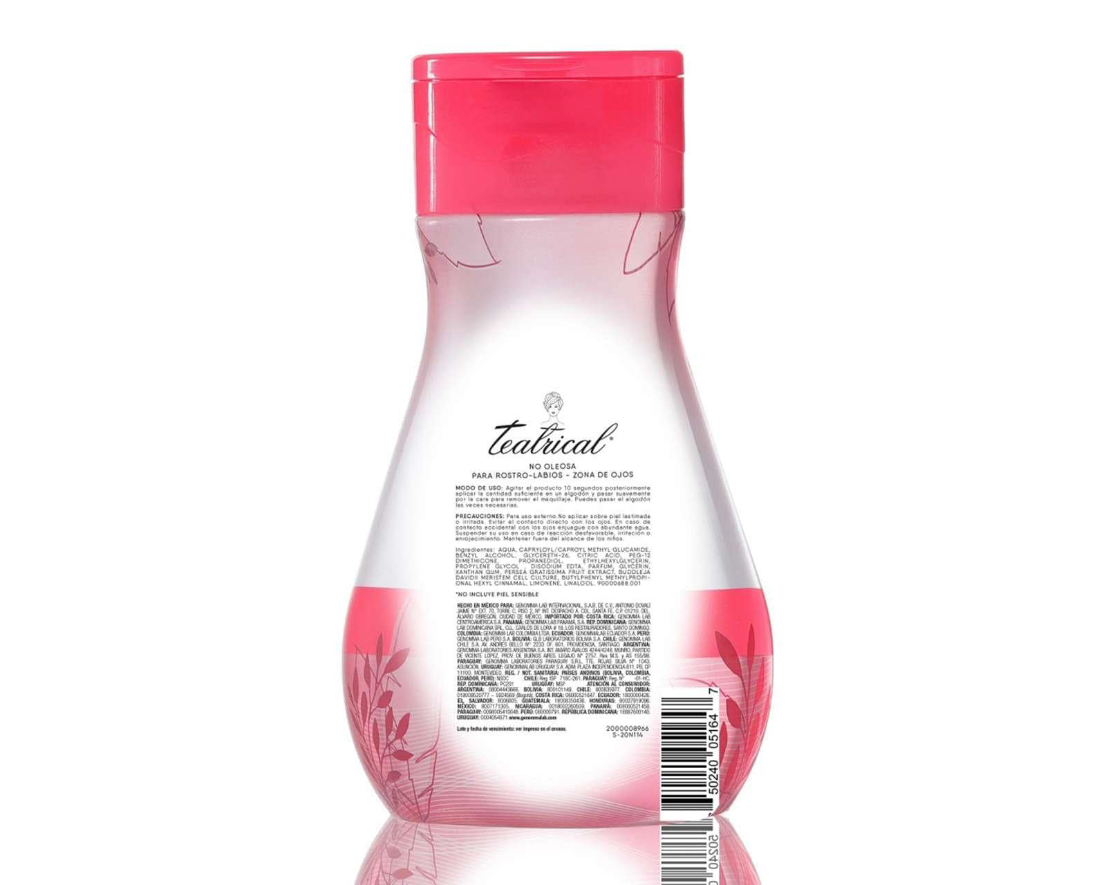 Foto 3 pulgar | Foto 2 | Agua Micelar Teatrical Detox