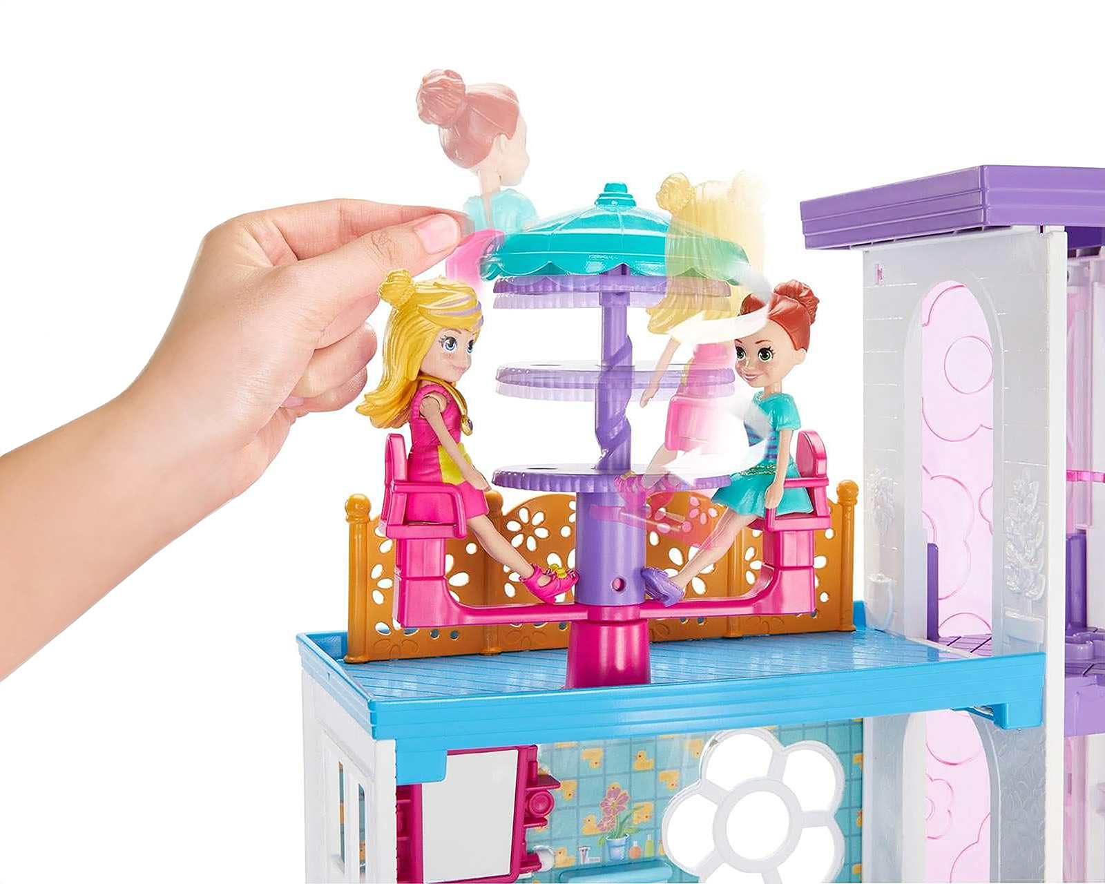 Foto 3 pulgar | Foto 2 | Mega Casa de Sorpresas Polly Pocket