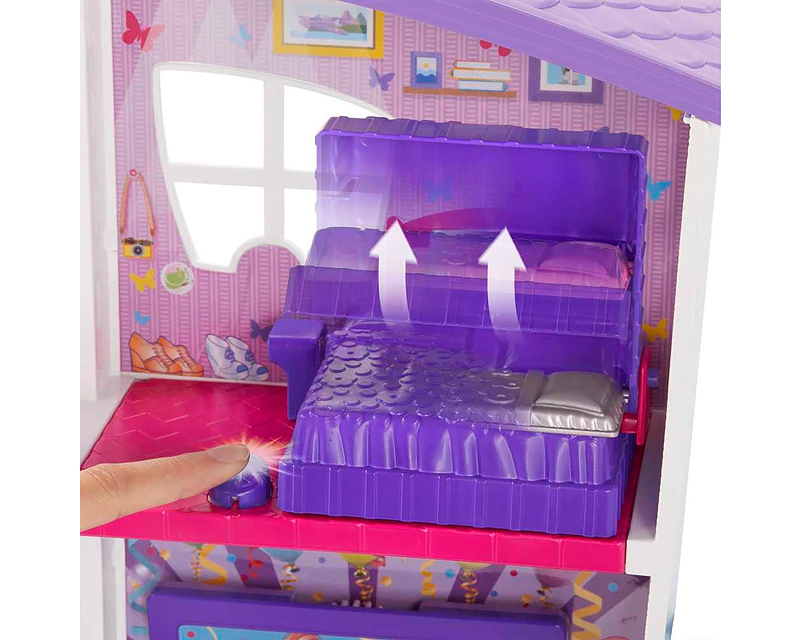 Foto 7 pulgar | Foto 6 | Mega Casa de Sorpresas Polly Pocket