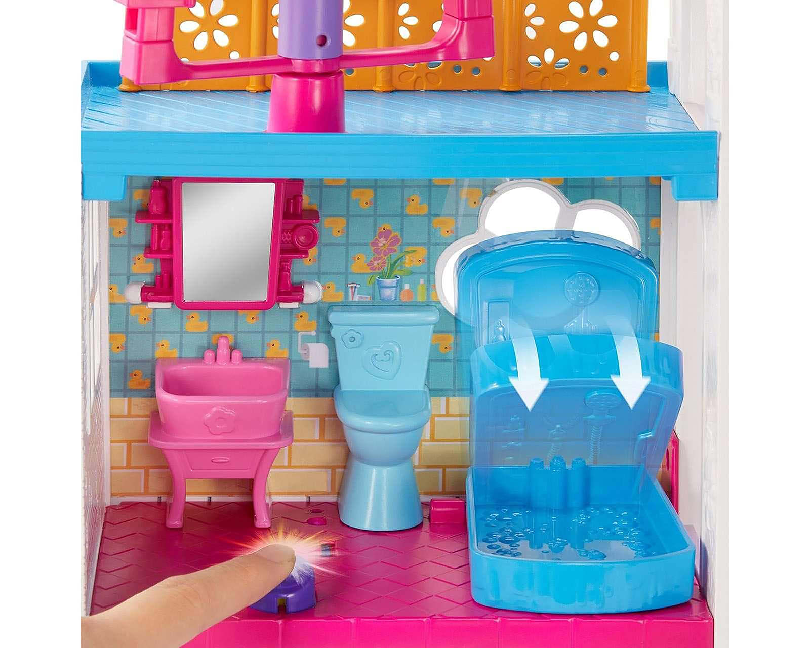 Foto 8 pulgar | Foto 7 | Mega Casa de Sorpresas Polly Pocket