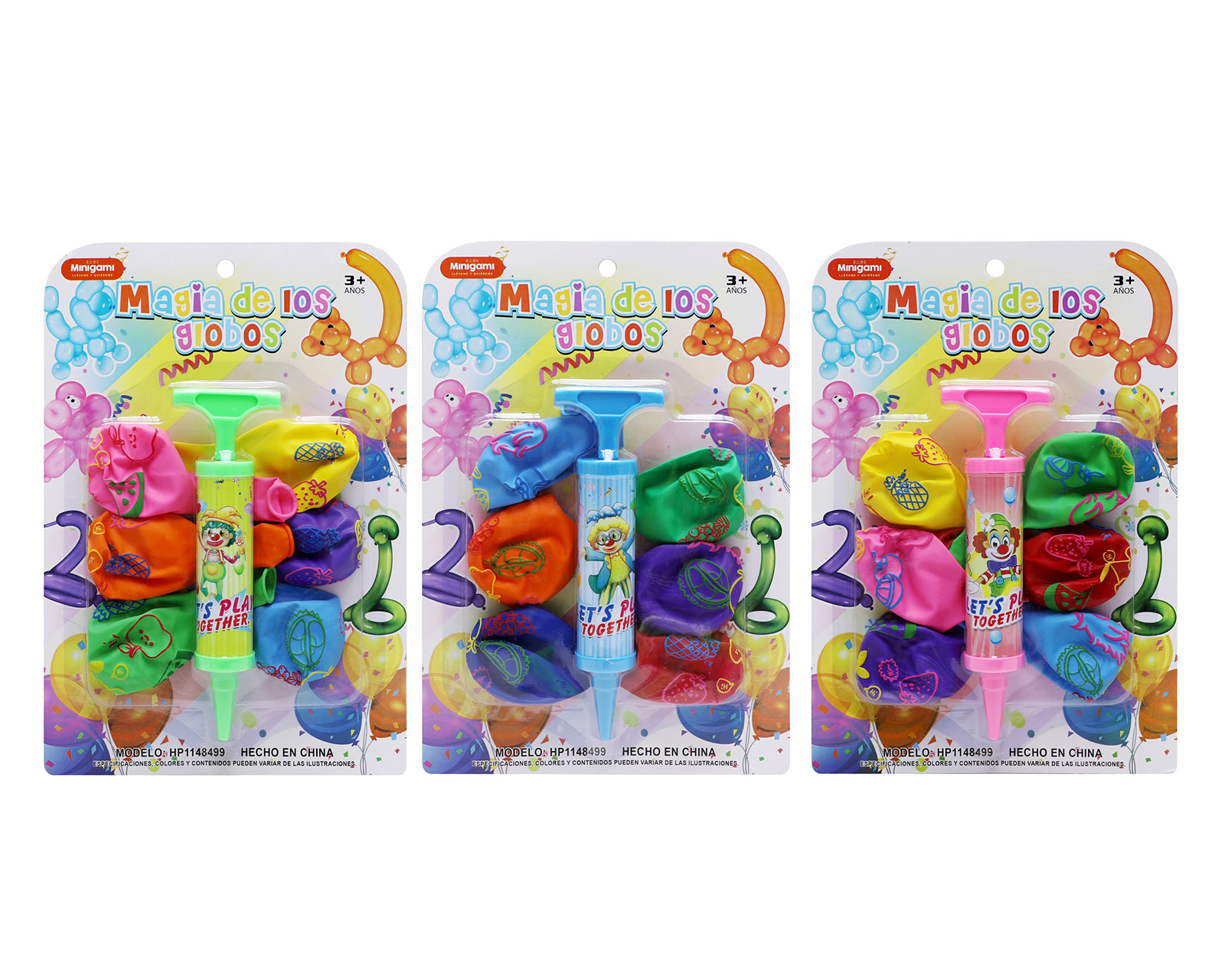 Foto 5 pulgar | Foto 4 | Inflador de globos Minigami con 6 globos