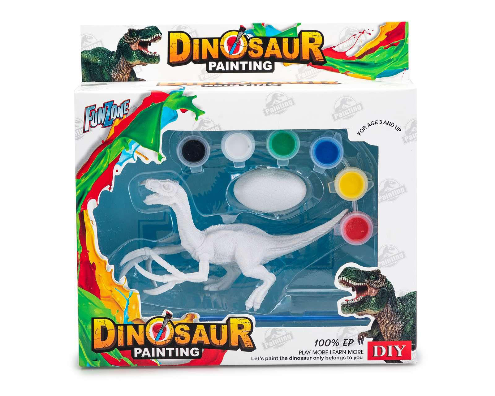 Foto 2 pulgar | Foto 1 | Dinosaurio con Pinturas Funzone