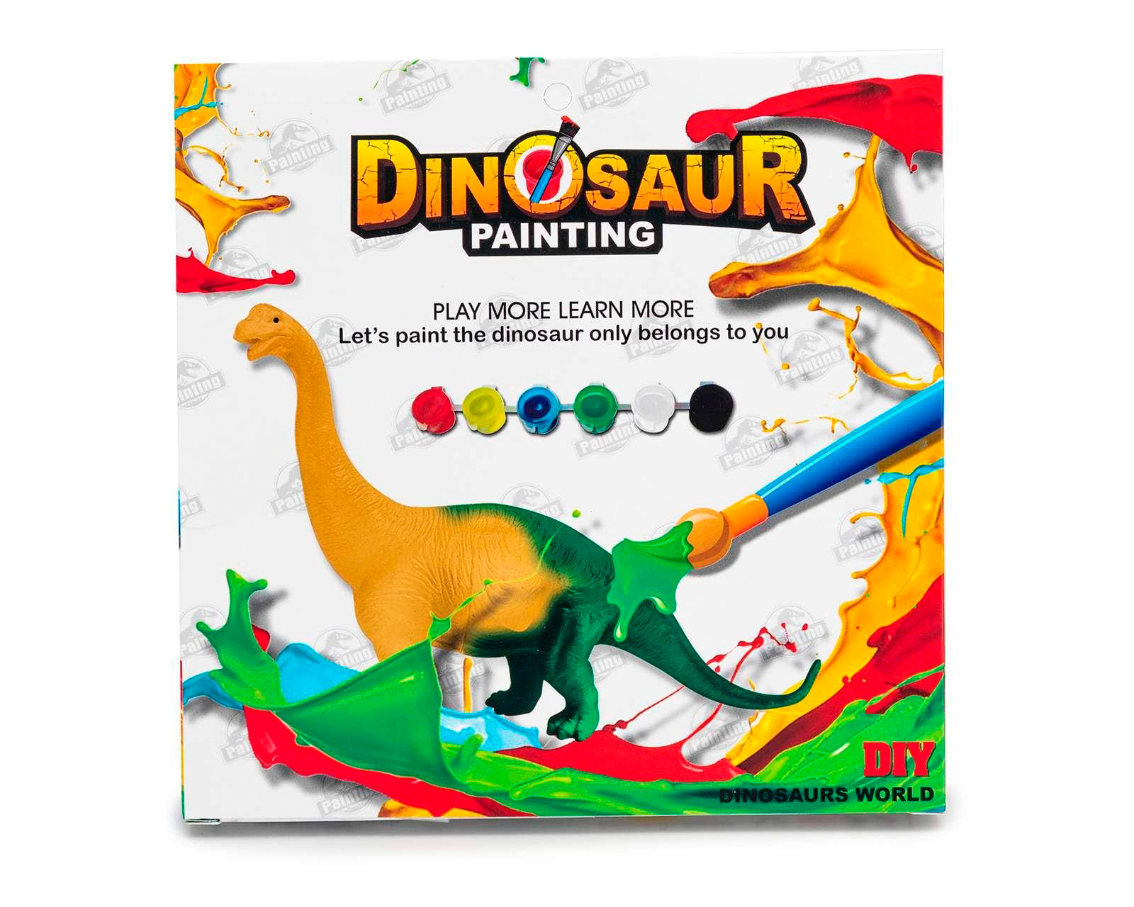 Foto 3 pulgar | Foto 2 | Dinosaurio con Pinturas Funzone