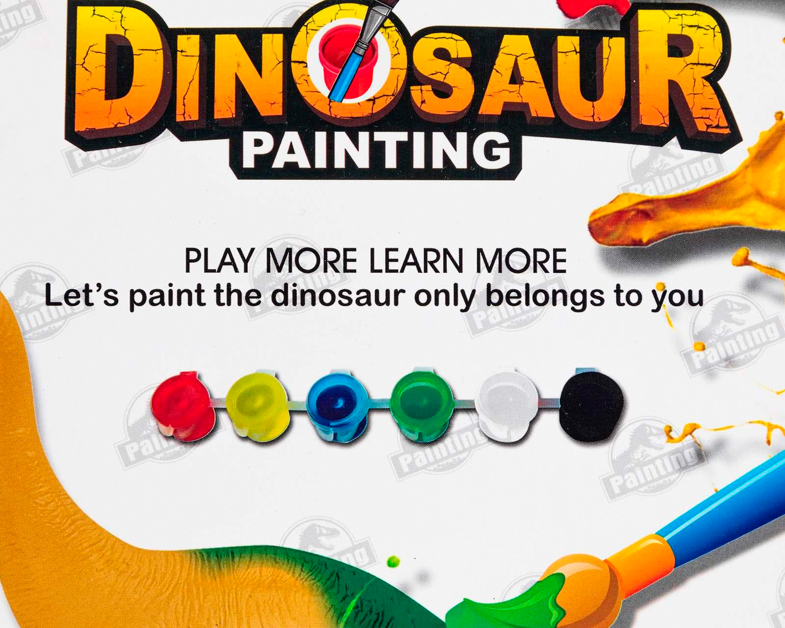 Foto 3 | Foto 3 | Dinosaurio con Pinturas Funzone