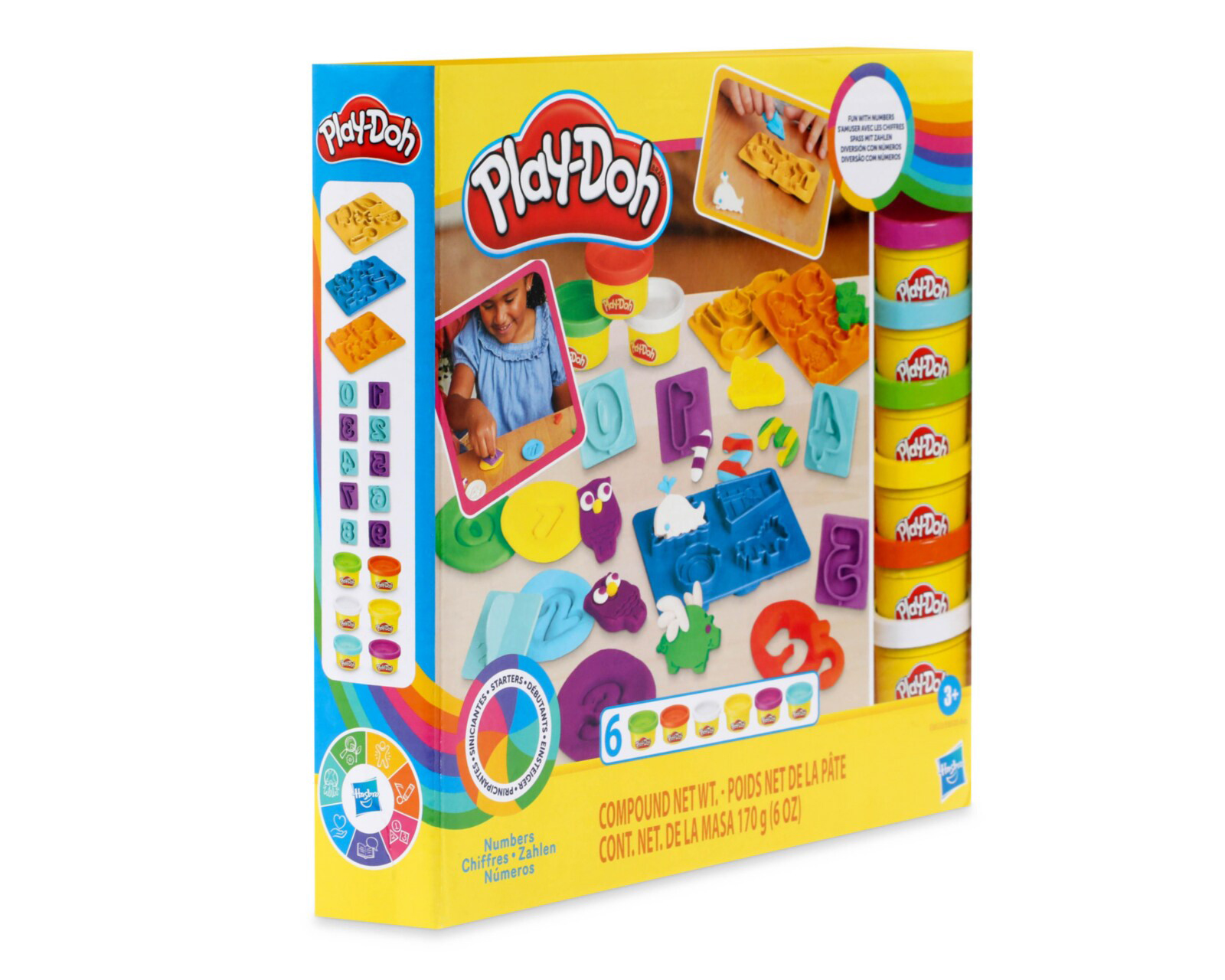 Foto 2 | Foto 2 | Plastilina Play-Doh Números 6 Piezas