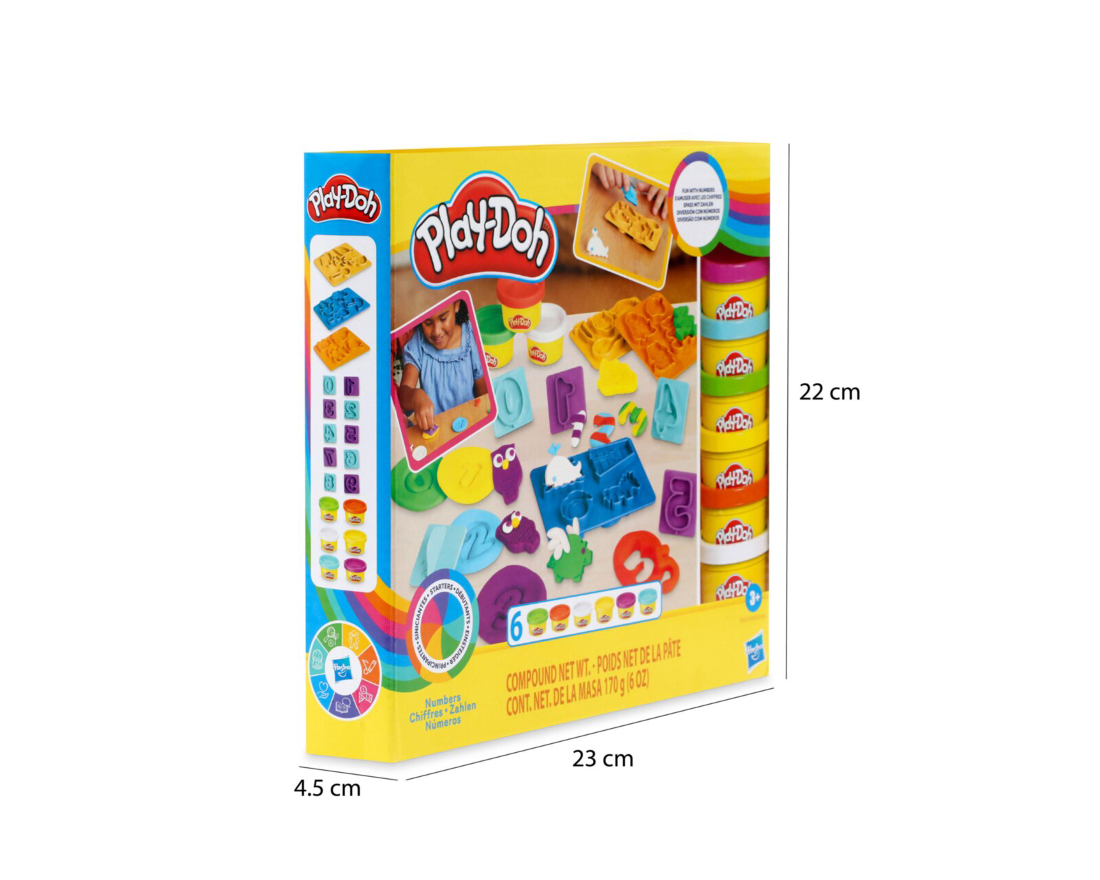 Foto 5 pulgar | Foto 4 | Plastilina Play-Doh Números 6 Piezas