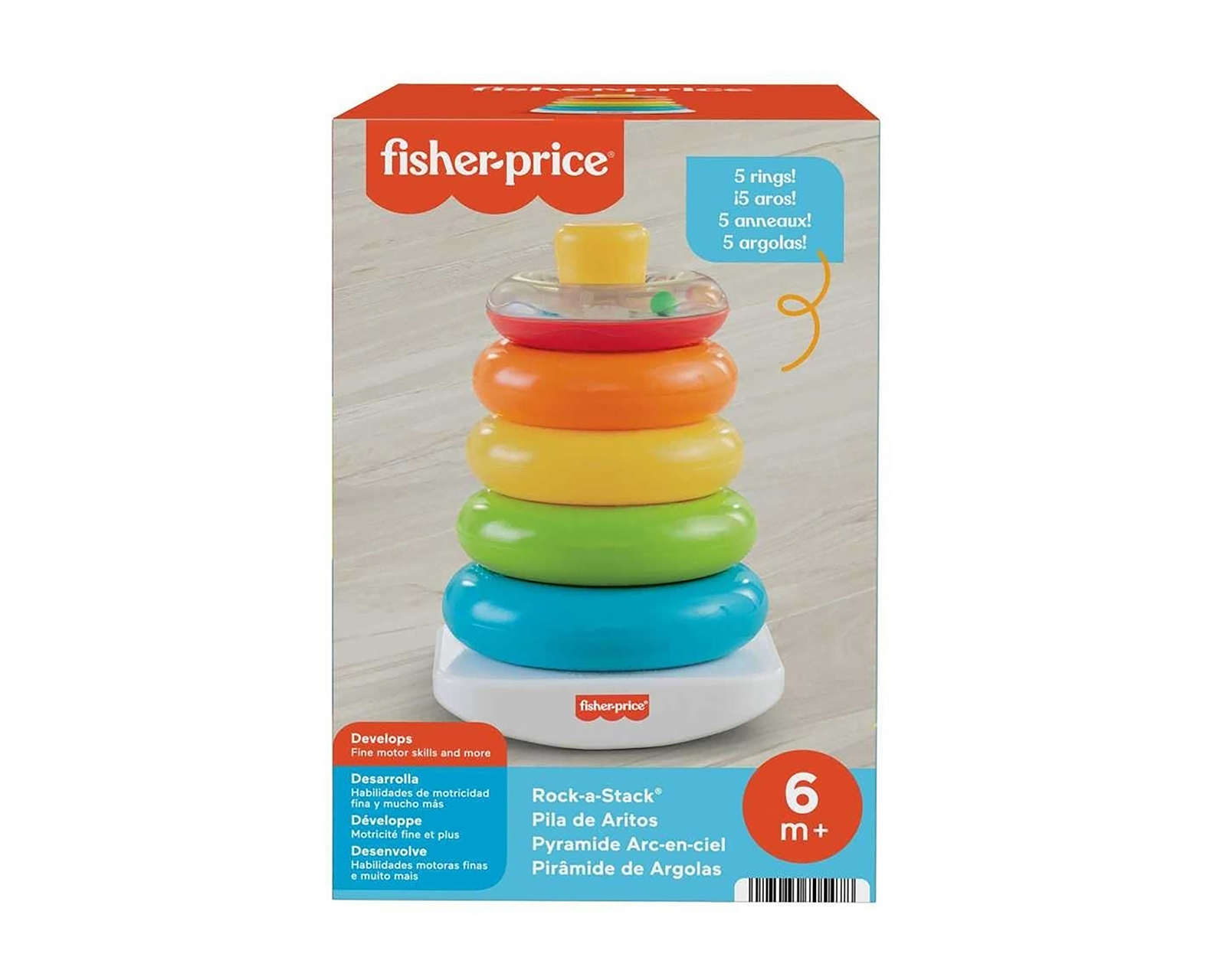 Foto 10 pulgar | Foto 9 | Pila de Aritos Eco Fisher Price