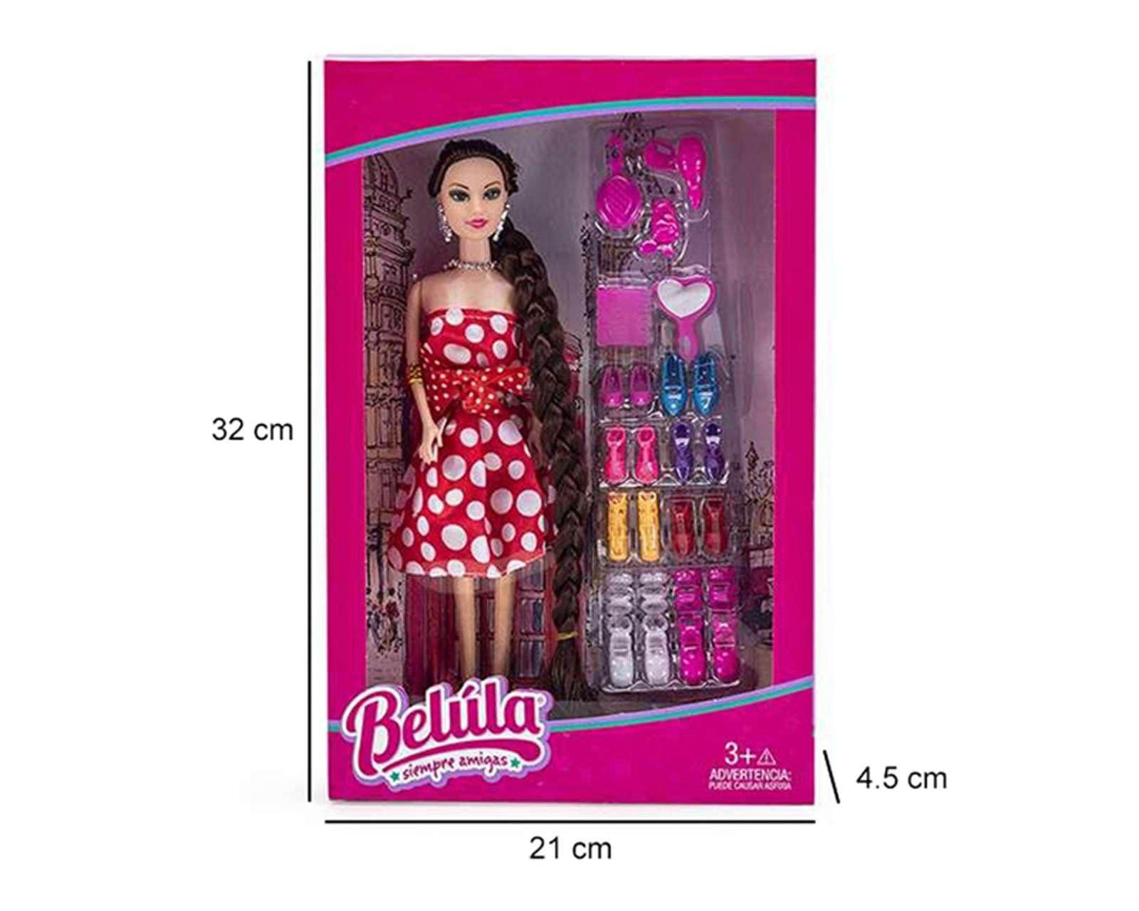 Foto 5 pulgar | Foto 4 | Muñeca Belúla con Accesorios