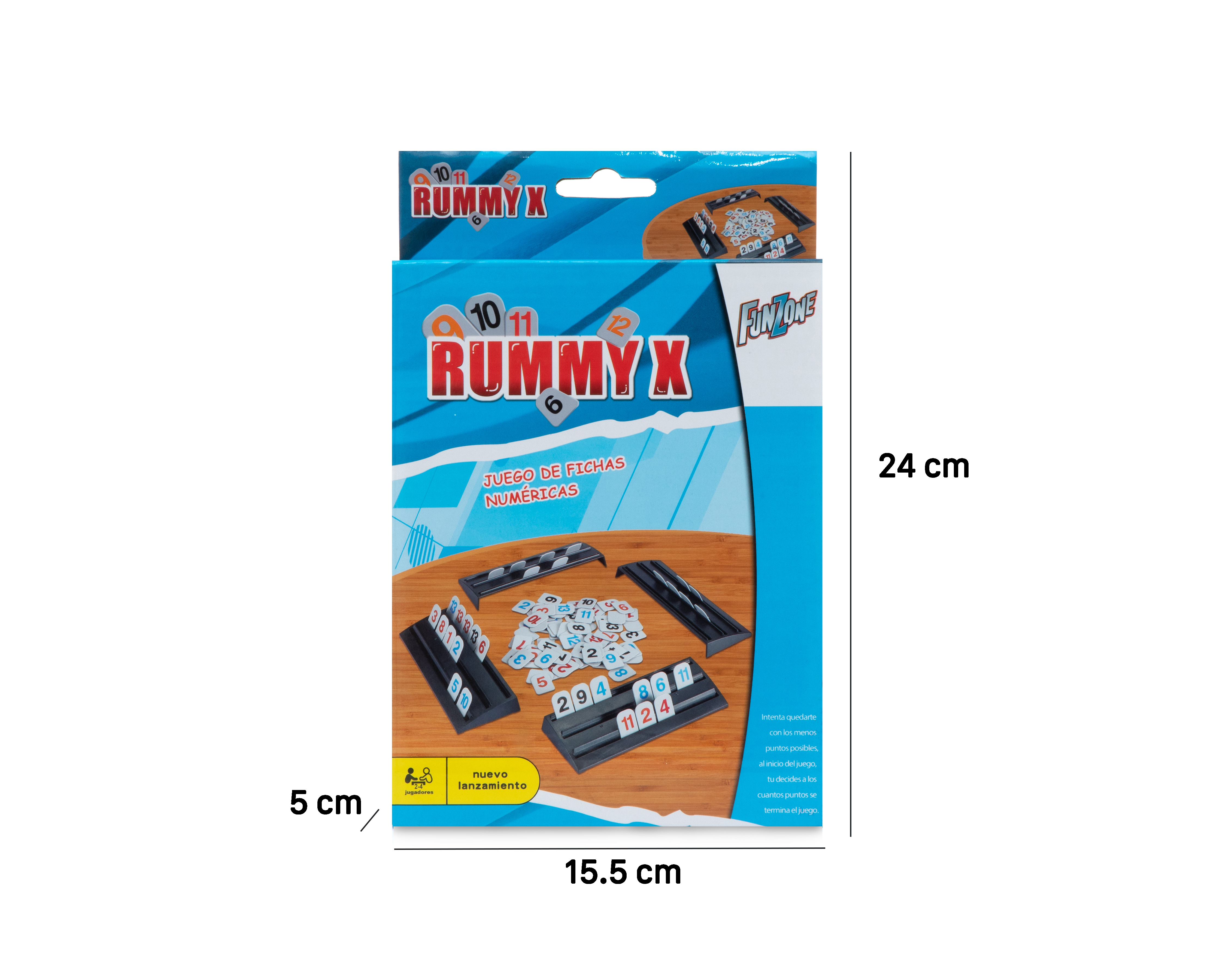 Foto 5 pulgar | Foto 4 | Juego de Mesa Rummy X Funzone